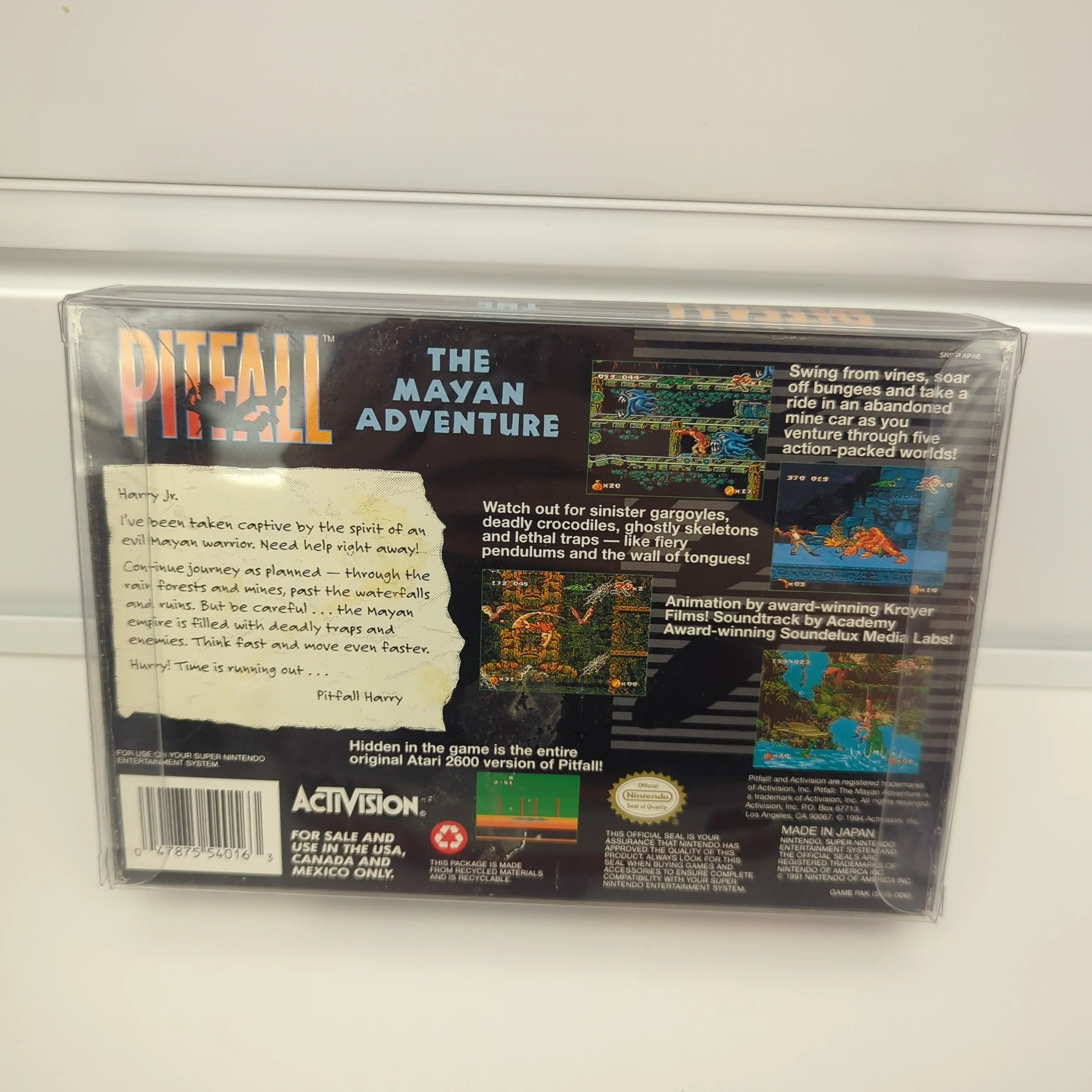 Pitfall Mayan Adventure - Super Nintendo - Image 2