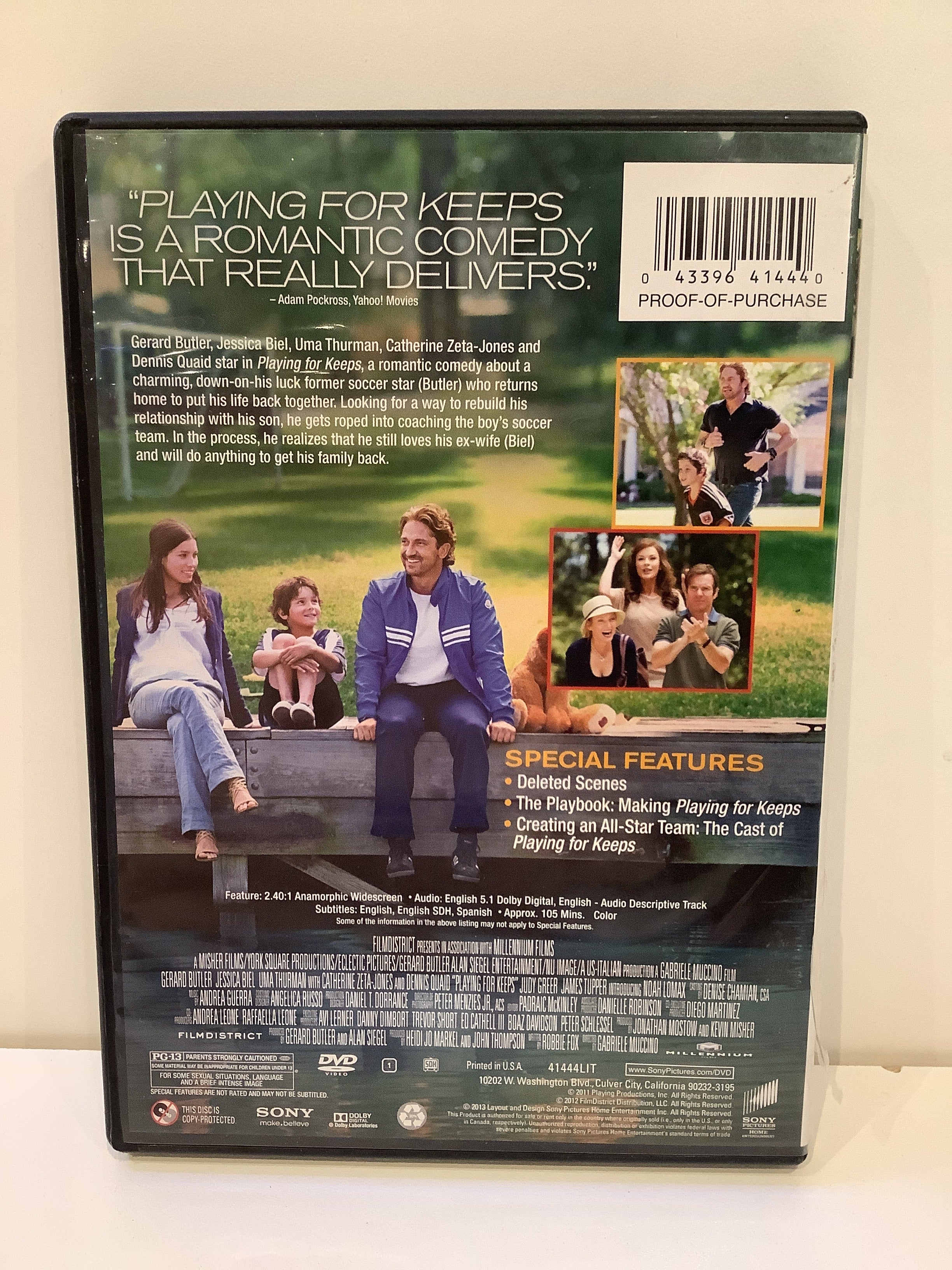 Playing for Keeps - DVD - Image 2