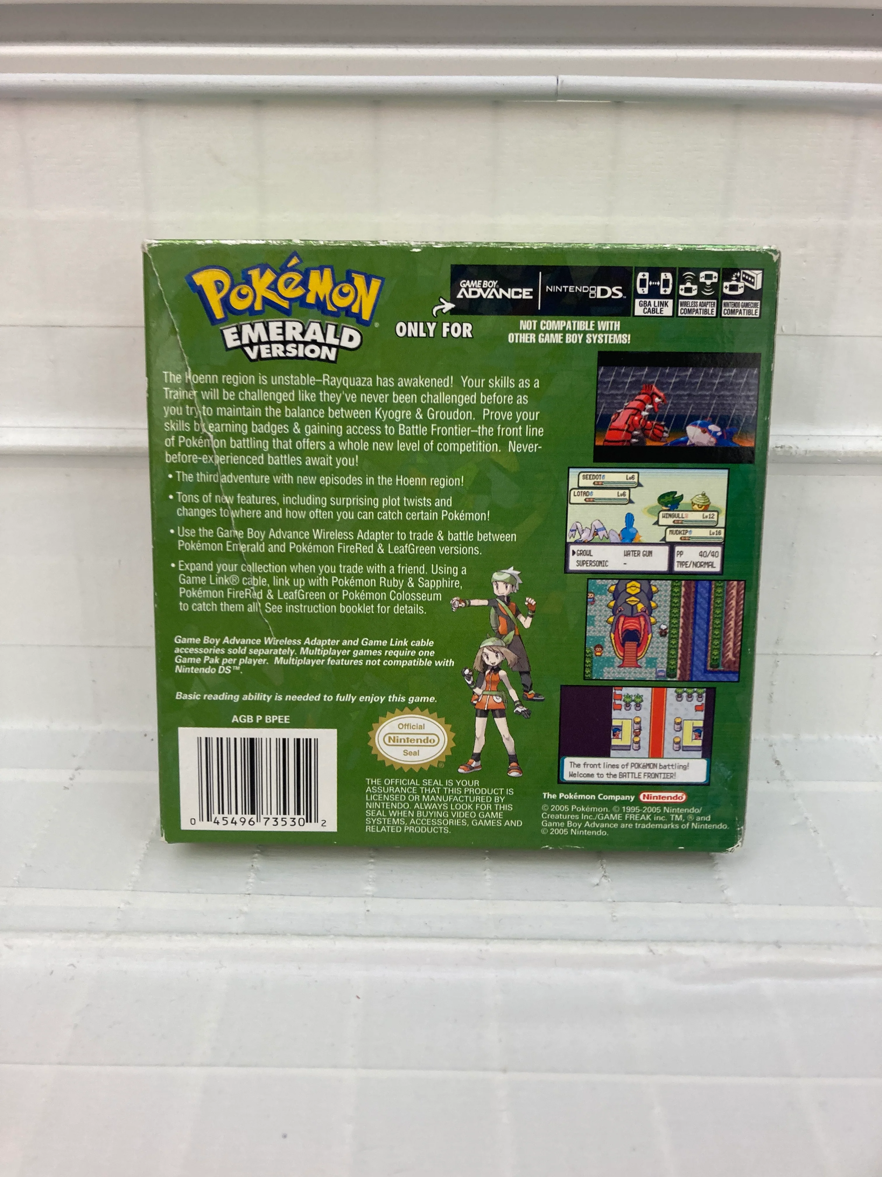 Pokemon Emerald - GameBoy Advance - Image 2
