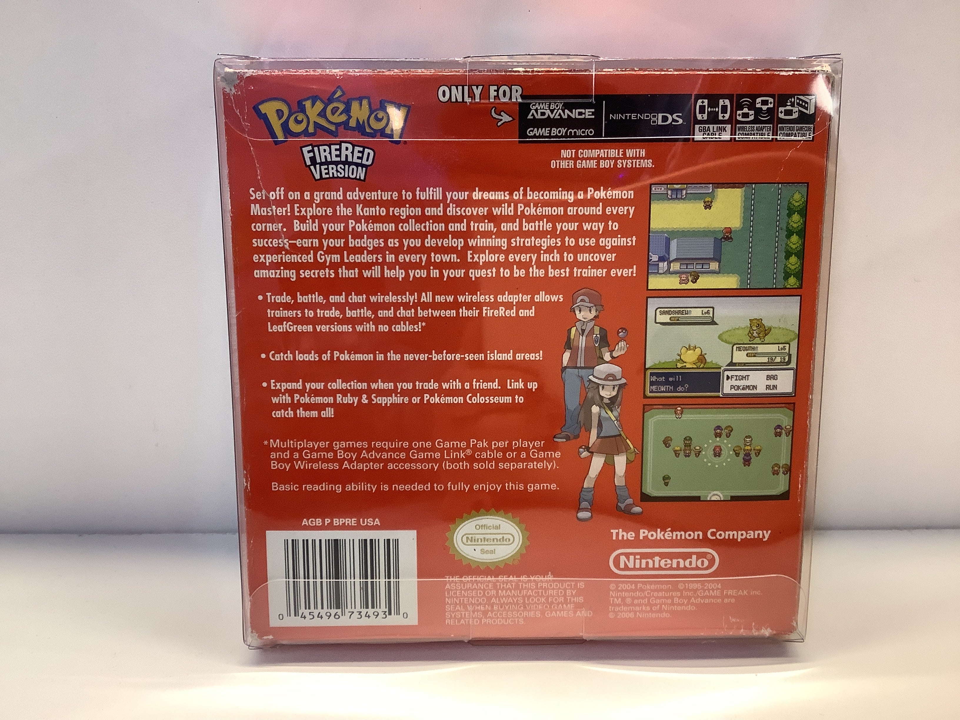 Pokemon FireRed [Player's Choice] - GameBoy Advance - Image 2