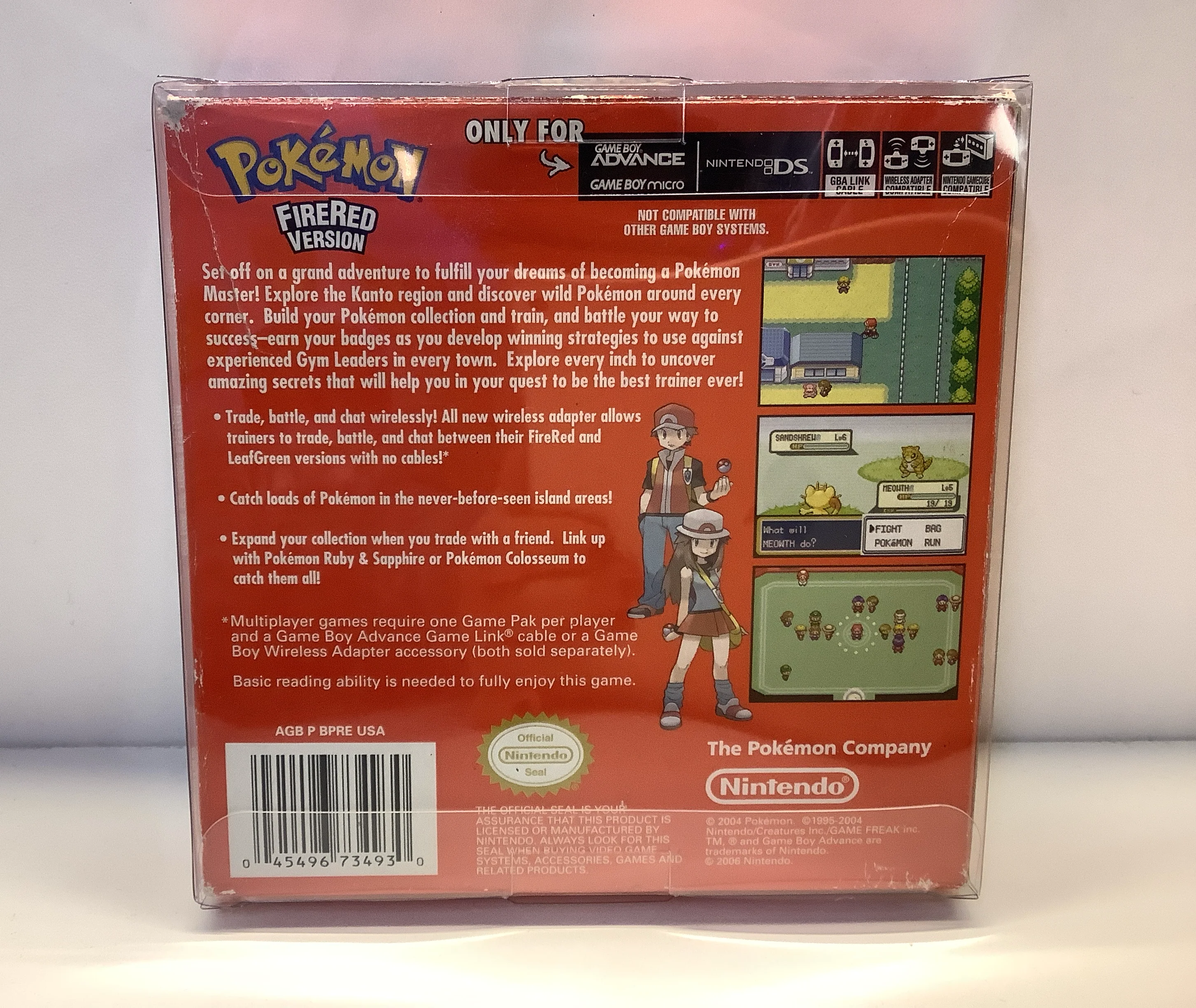Pokemon FireRed [Player's Choice] - GameBoy Advance - Image 3