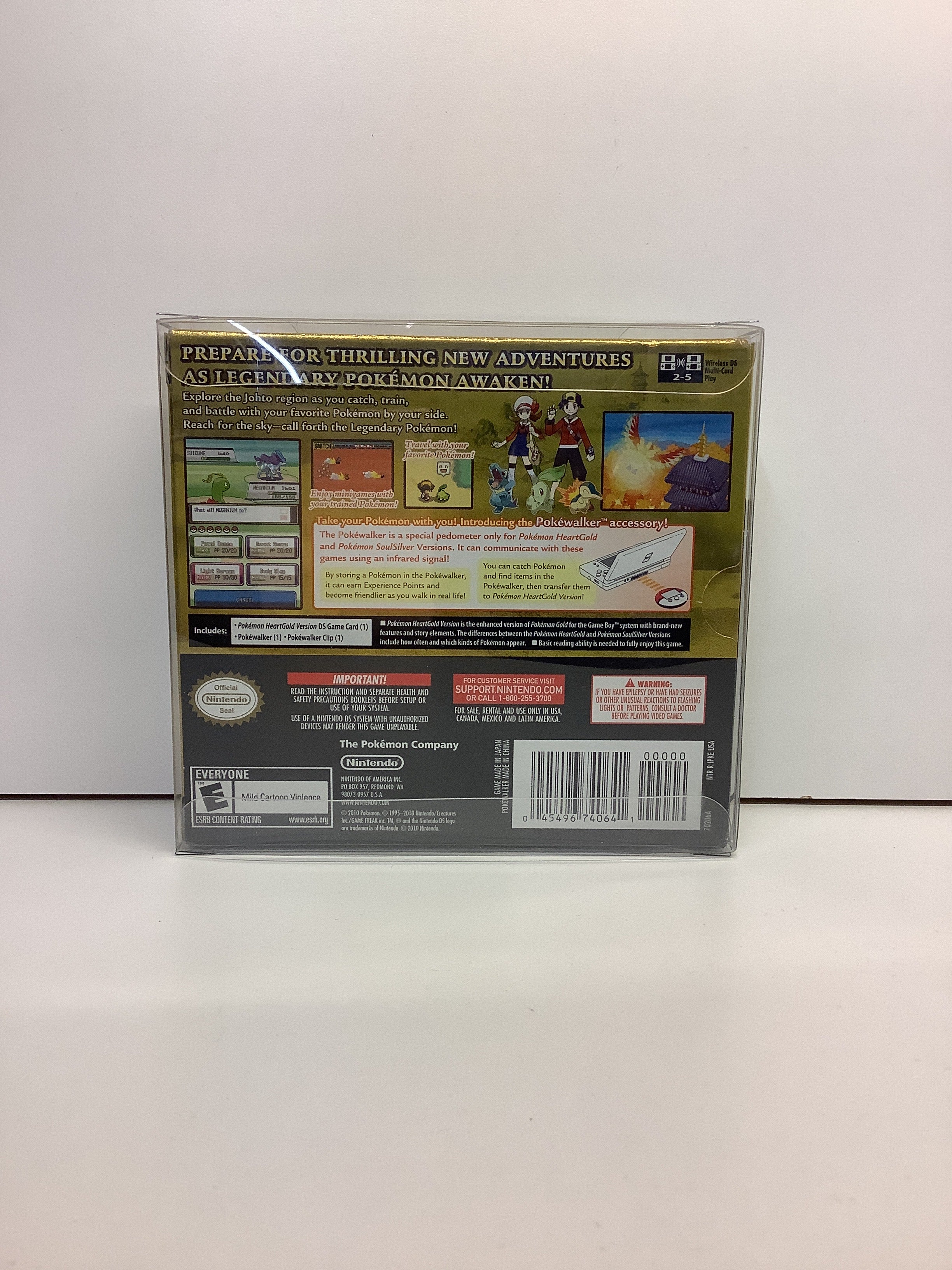 Pokemon HeartGold Version [Pokewalker] - Nintendo DS - Image 2