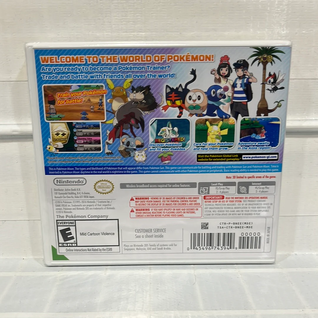 Pokemon Moon - Nintendo 3DS - Image 2