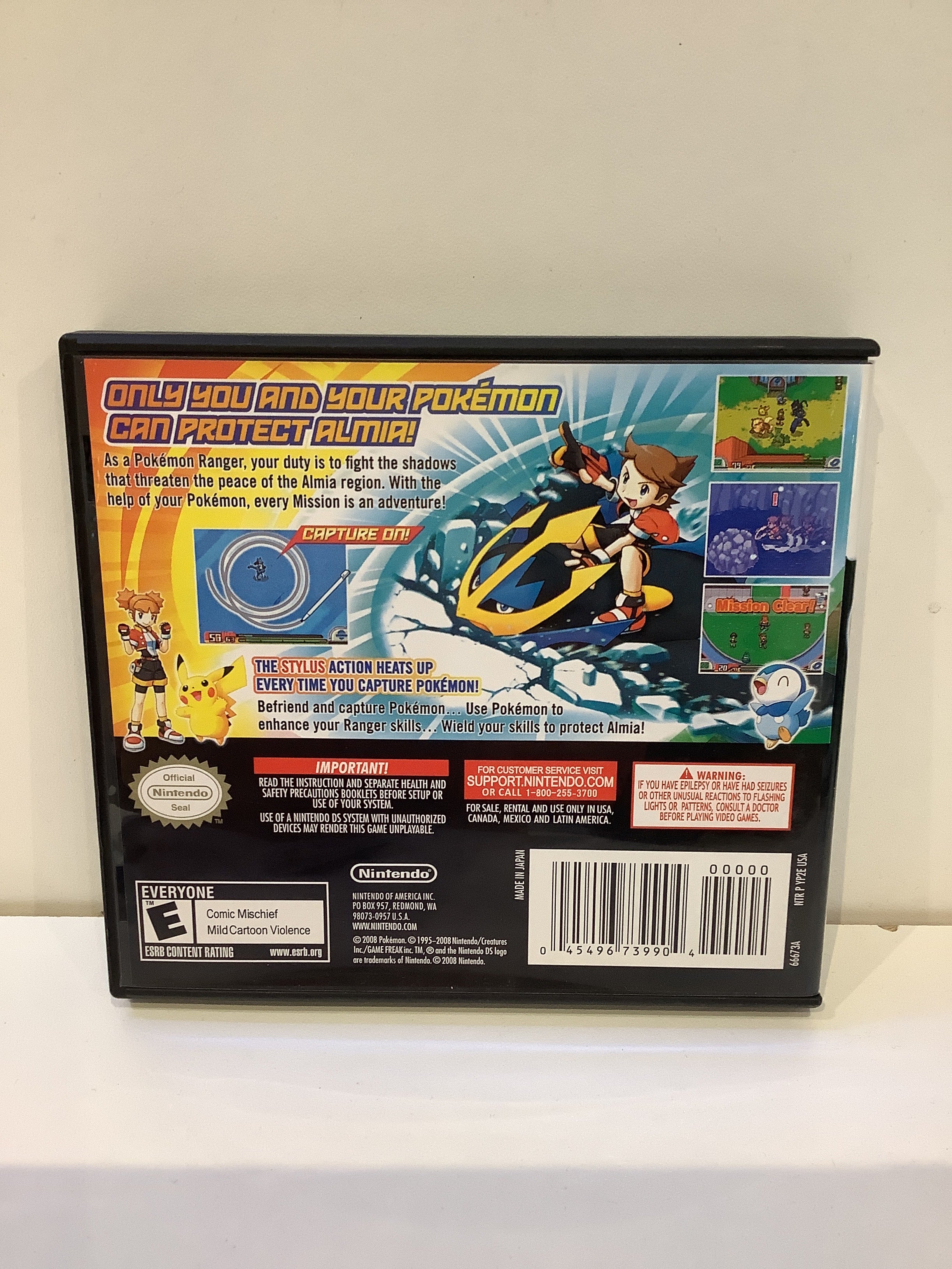 Pokemon Ranger Shadows of Almia - Nintendo DS - Image 2