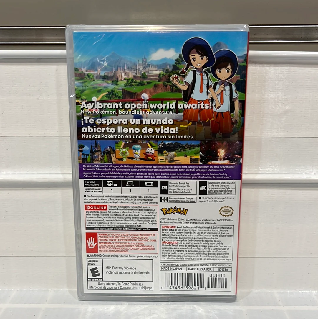 Pokemon Scarlet - Nintendo Switch - Image 2