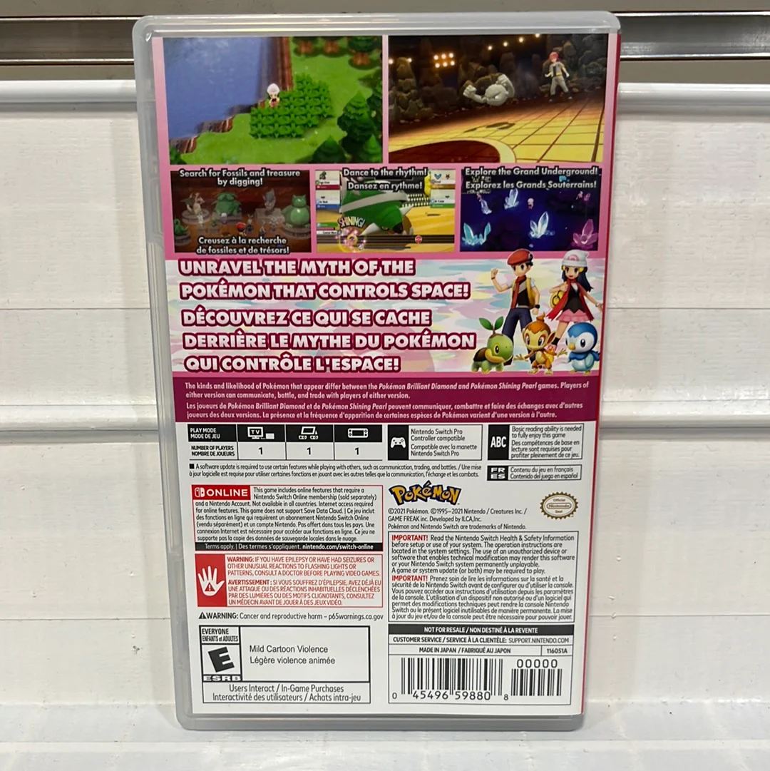 Pokemon Shining Pearl - Nintendo Switch - Image 2