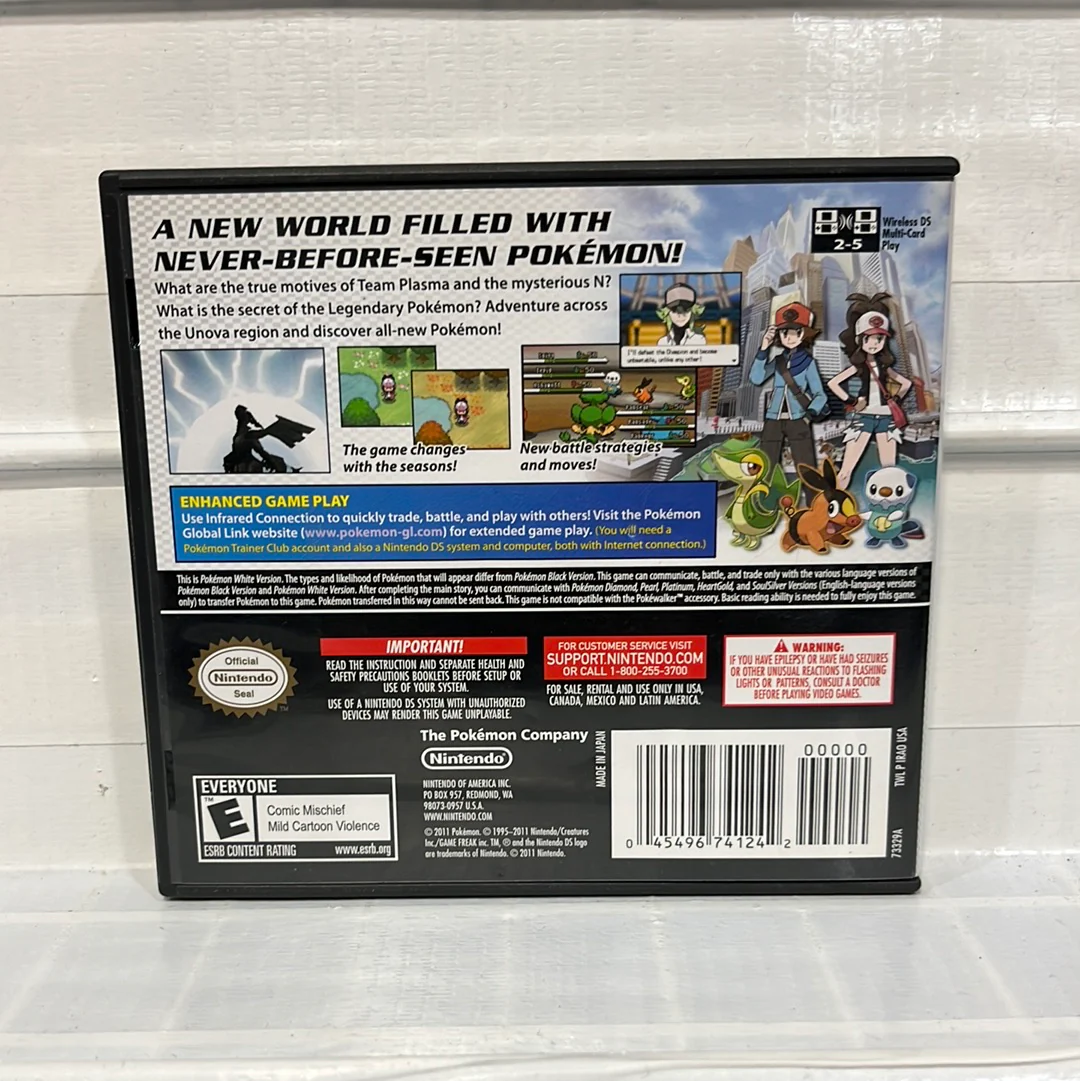 Pokemon White - Nintendo DS - Image 2