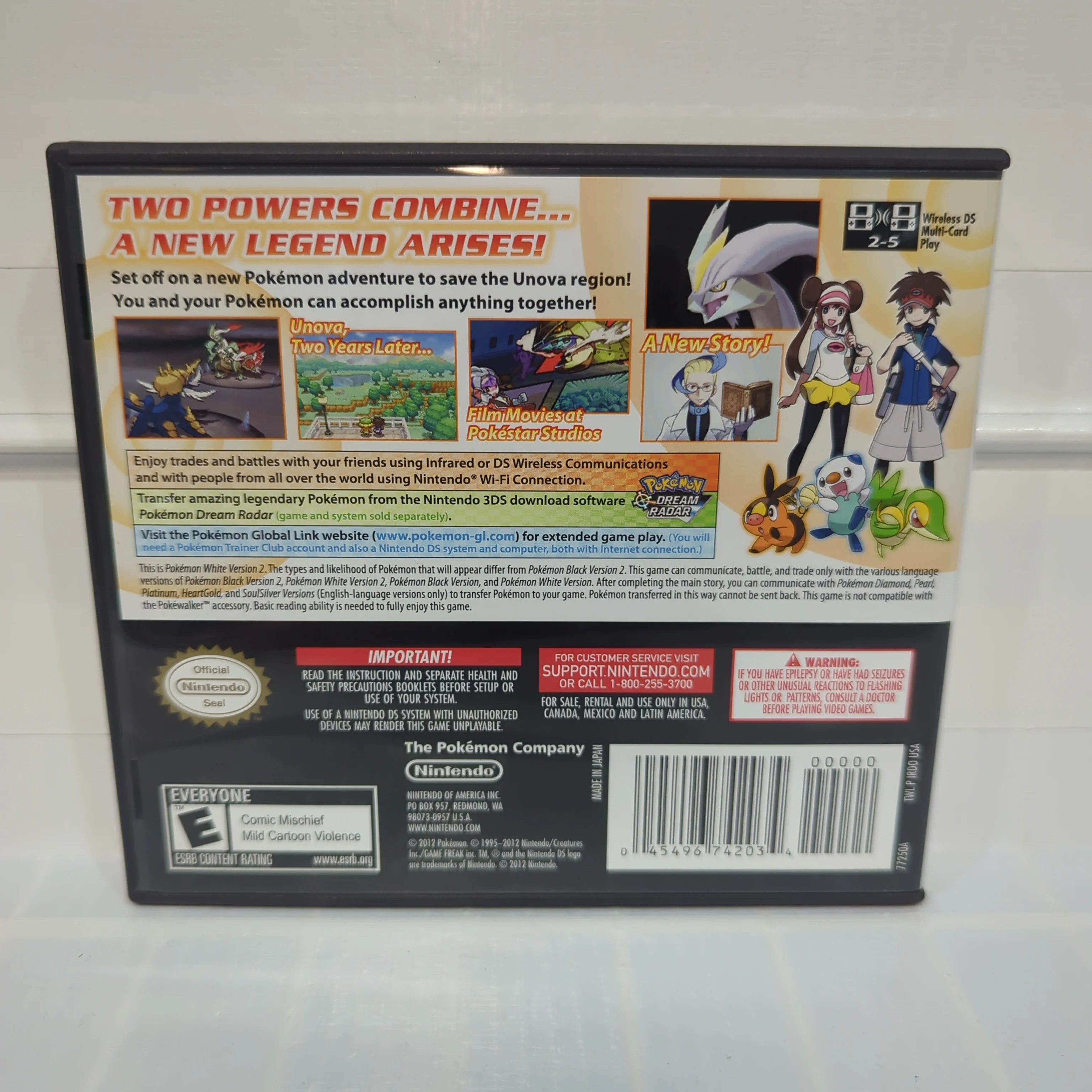 Pokemon White Version 2 - Nintendo DS - Image 2