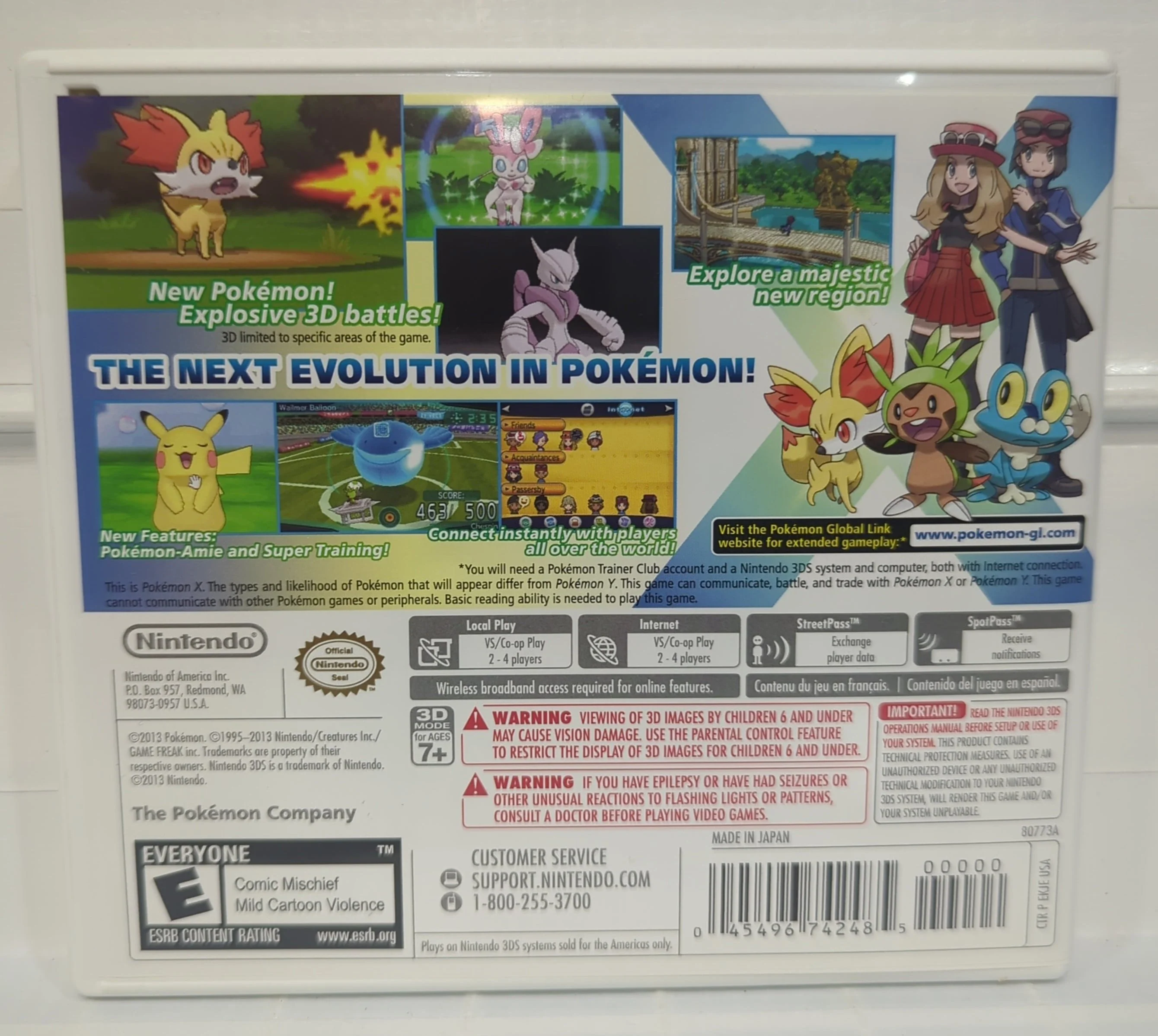 Pokemon X - Nintendo 3DS - Image 2