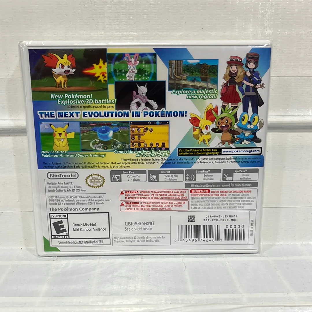Pokemon X - Nintendo 3DS - Image 4