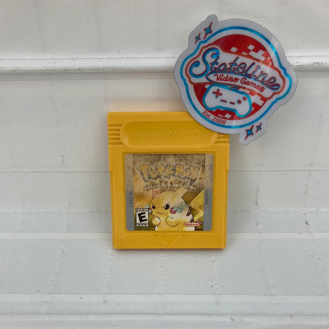 Pokemon Yellow - GameBoy - Image 2