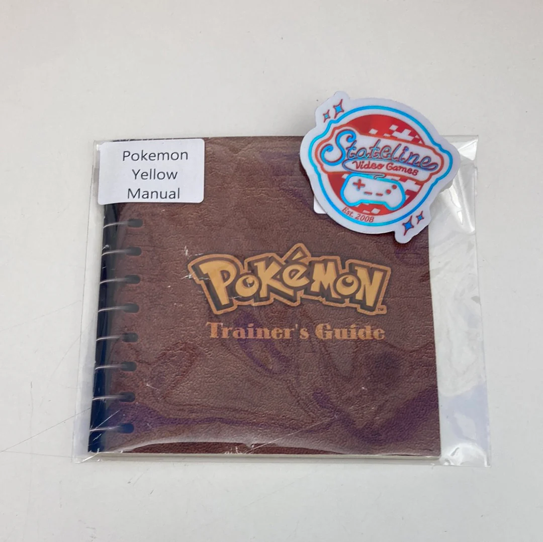 Pokemon Yellow - GameBoy - Image 3