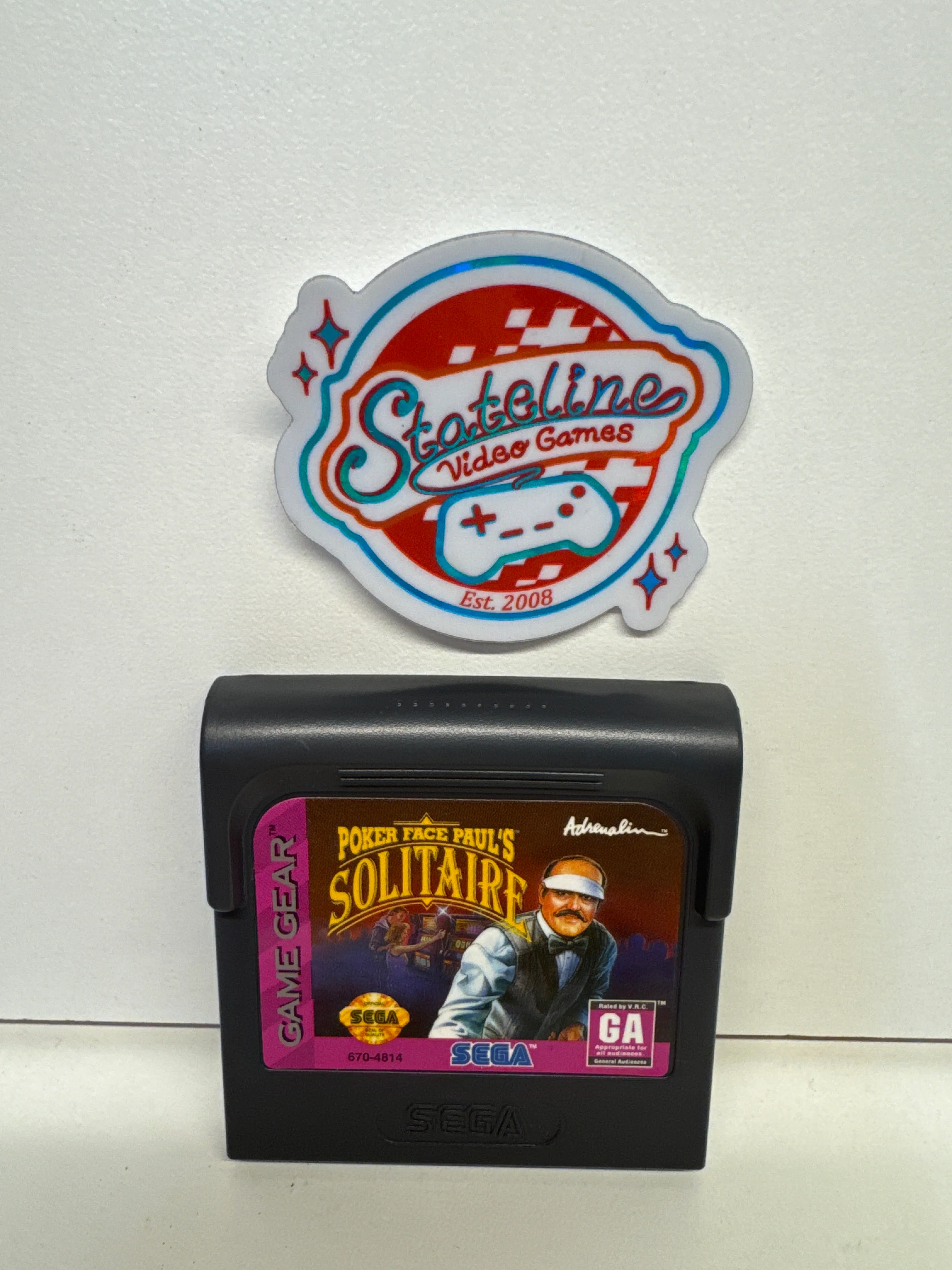 Poker Face Paul's Solitaire - Sega Game Gear