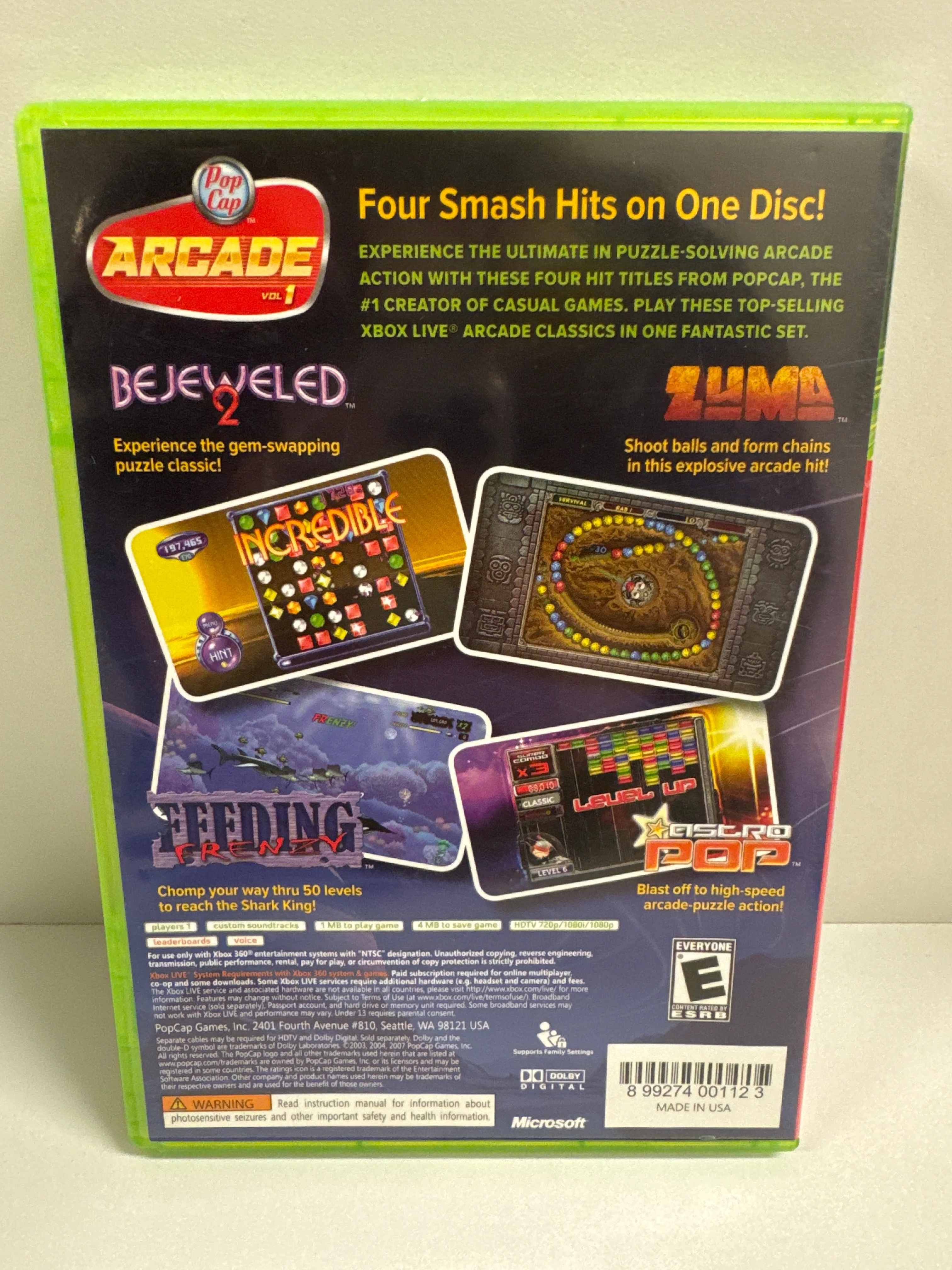 PopCap Arcade Vol. 1 - Xbox 360 - Image 2