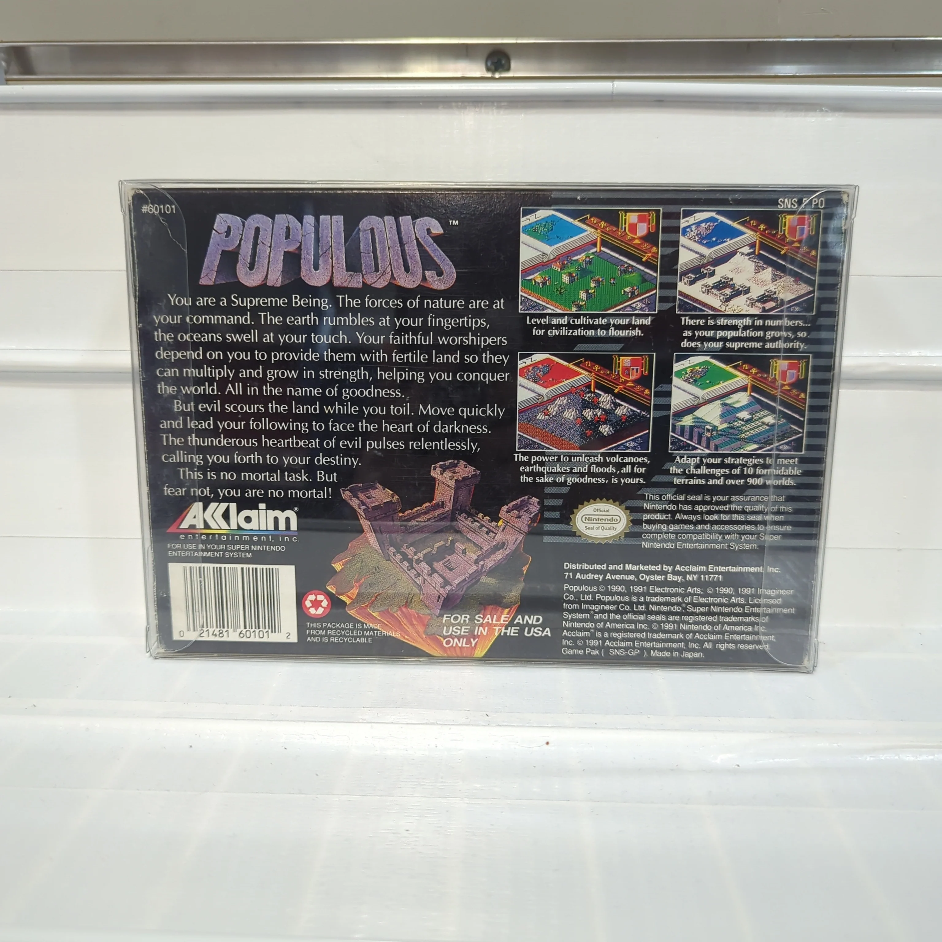 Populous - Super Nintendo - Image 2