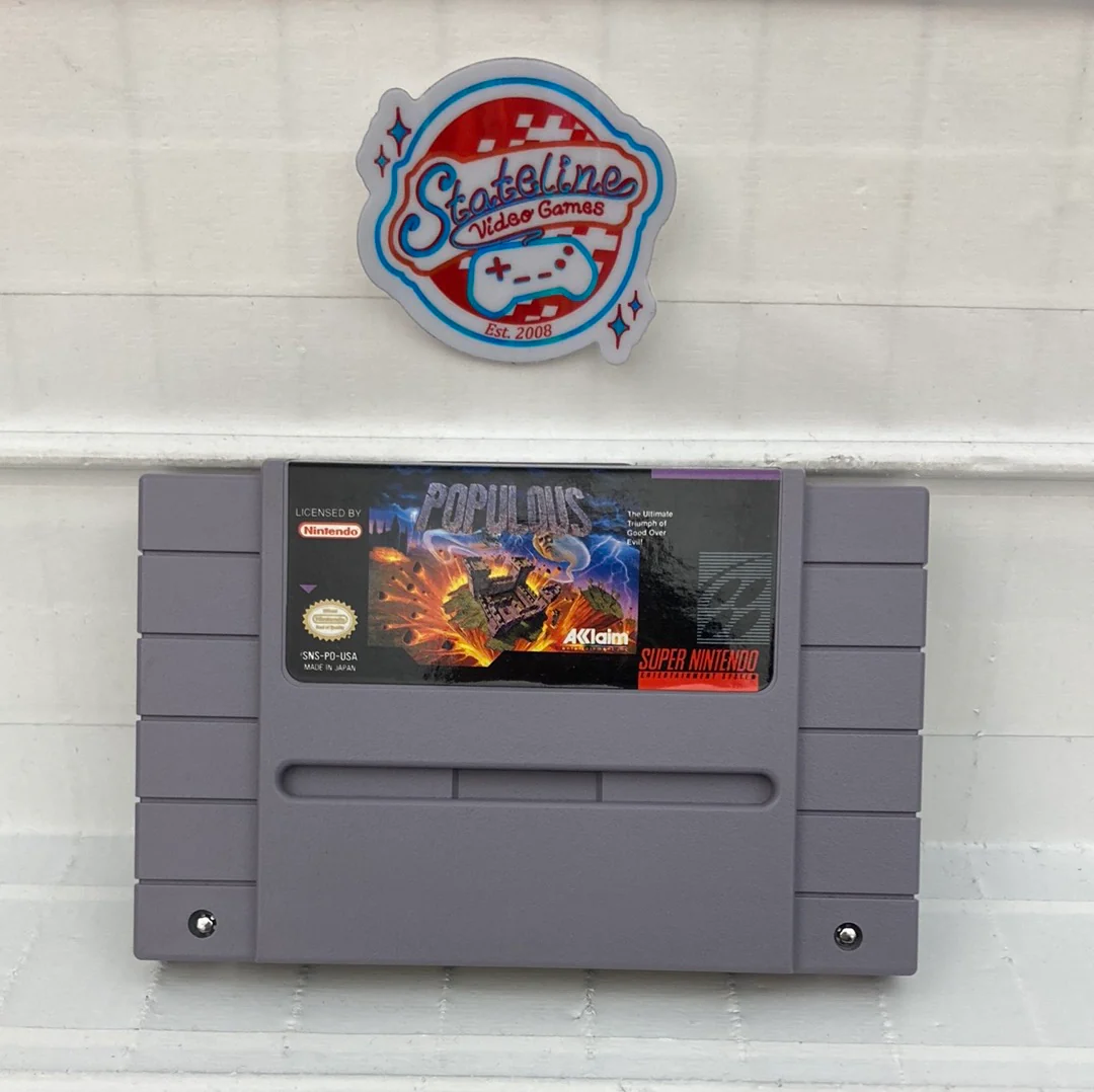 Populous - Super Nintendo - Image 4