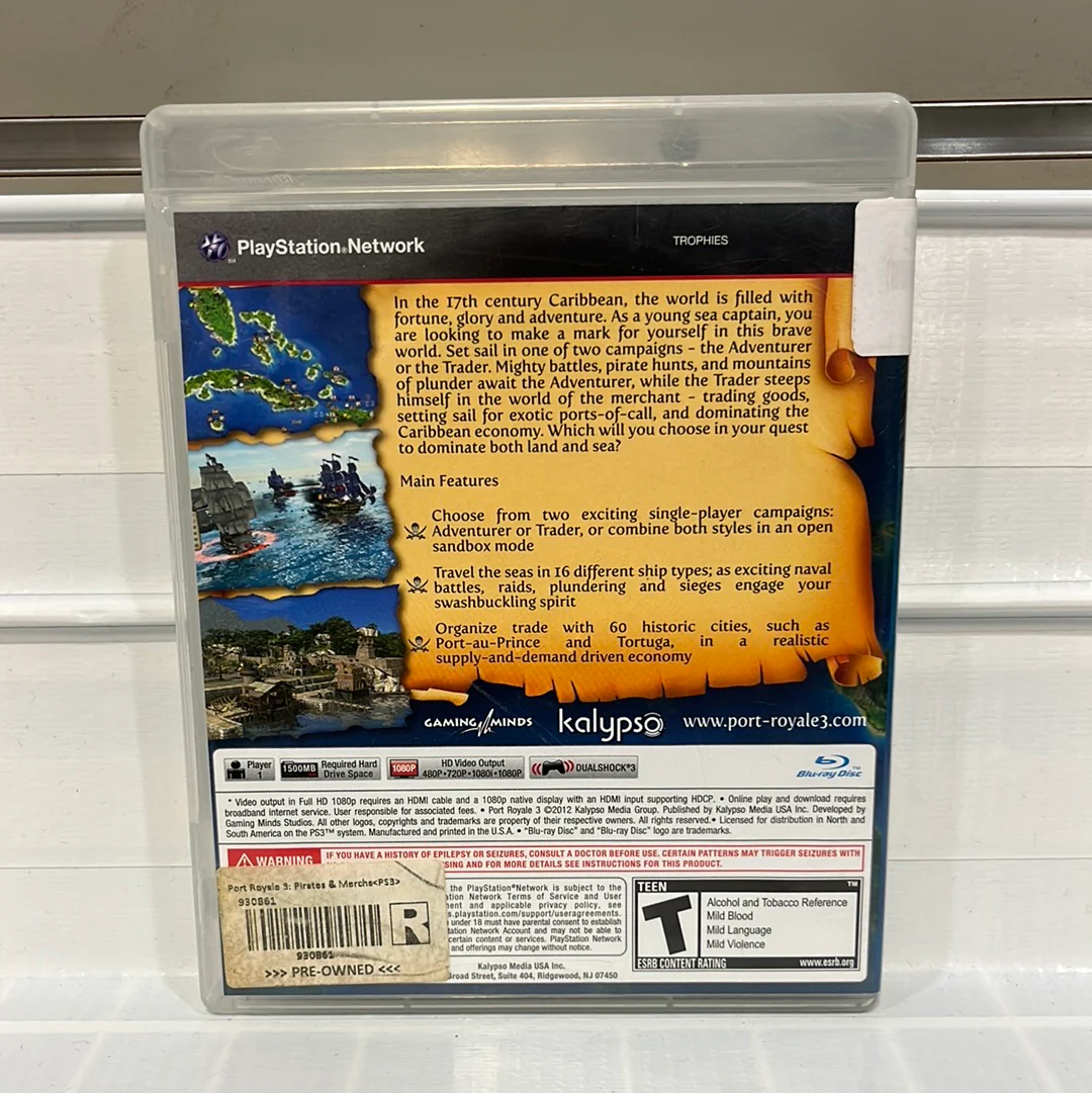 Port Royale 3: Pirates & Merchants - Playstation 3 - Image 2