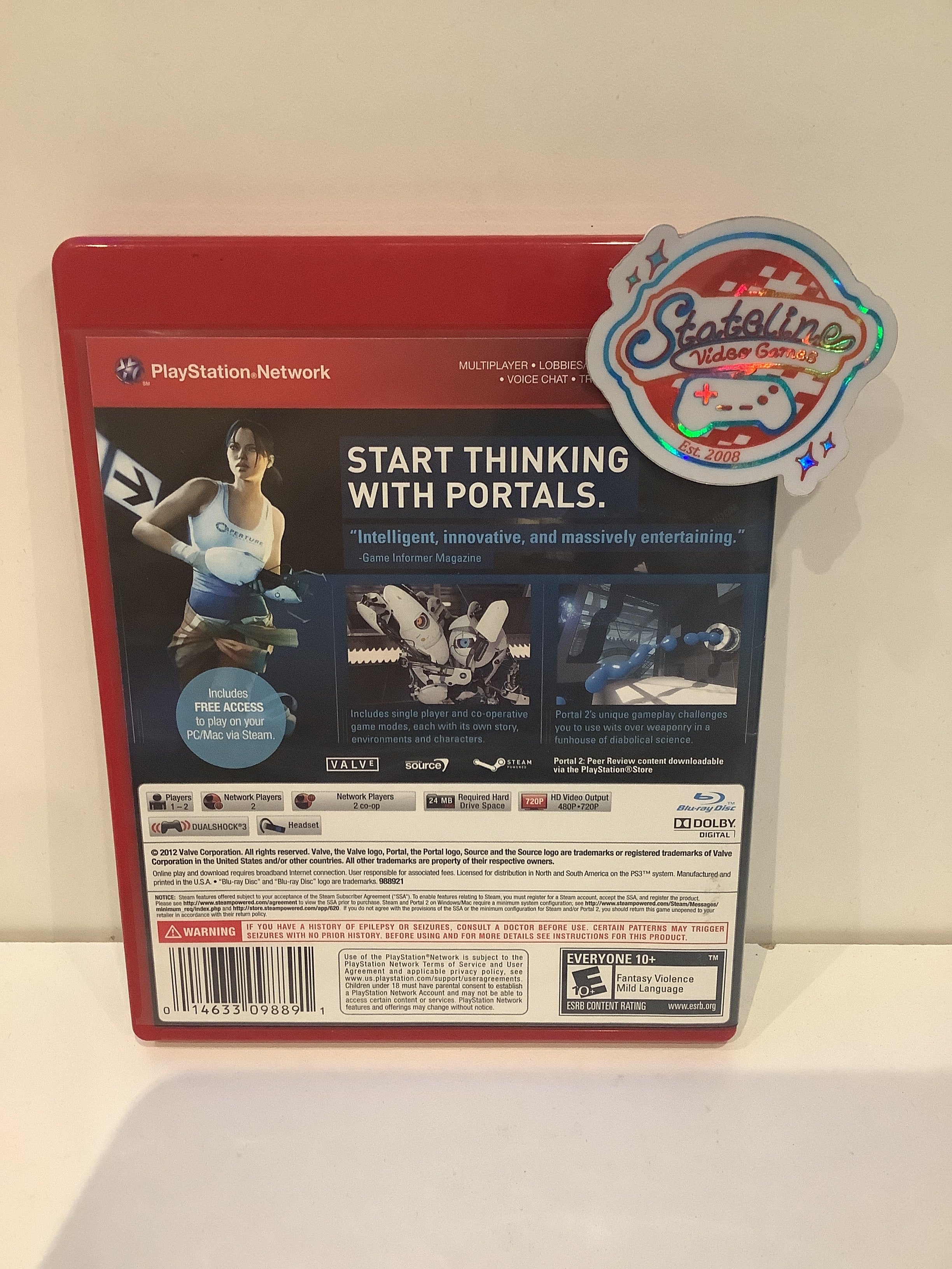 Portal 2 [Greatest Hits] - Playstation 3 - Image 2