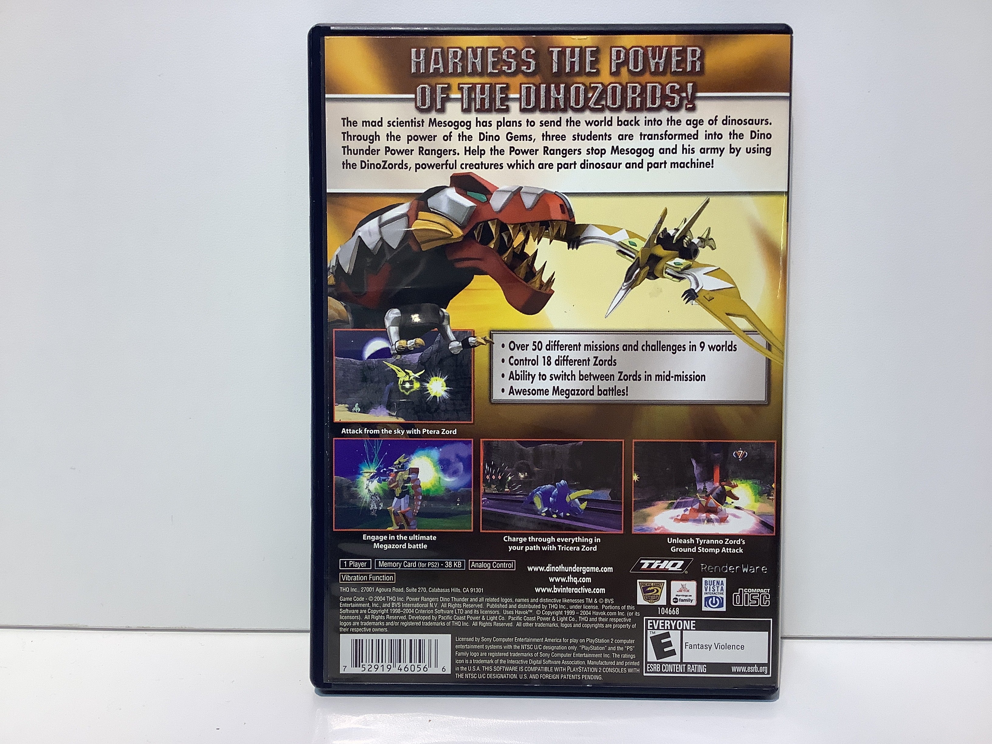 Power Rangers Dino Thunder - Playstation 2 - Image 2