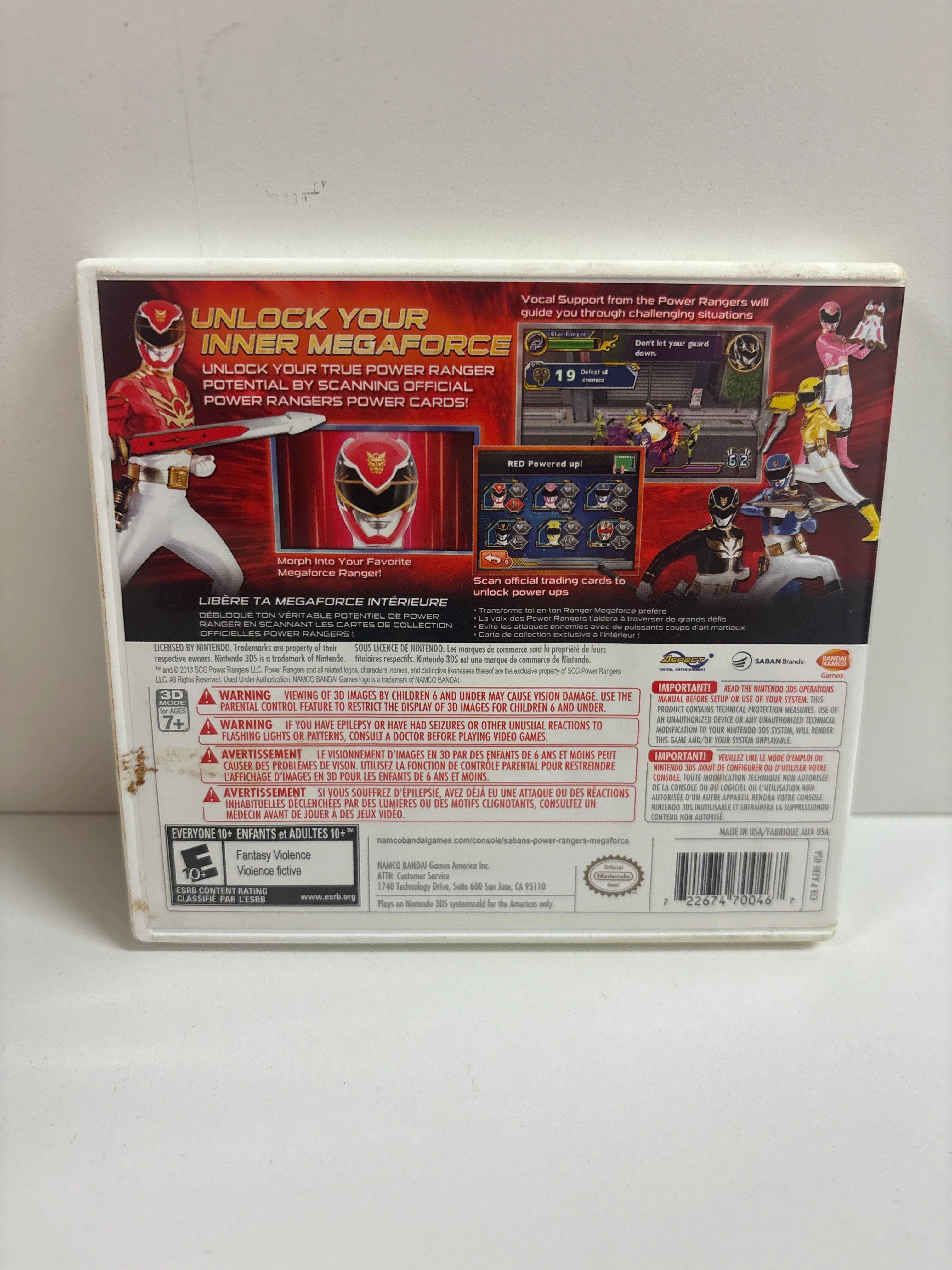 Power Rangers Megaforce - Nintendo 3DS - Image 2