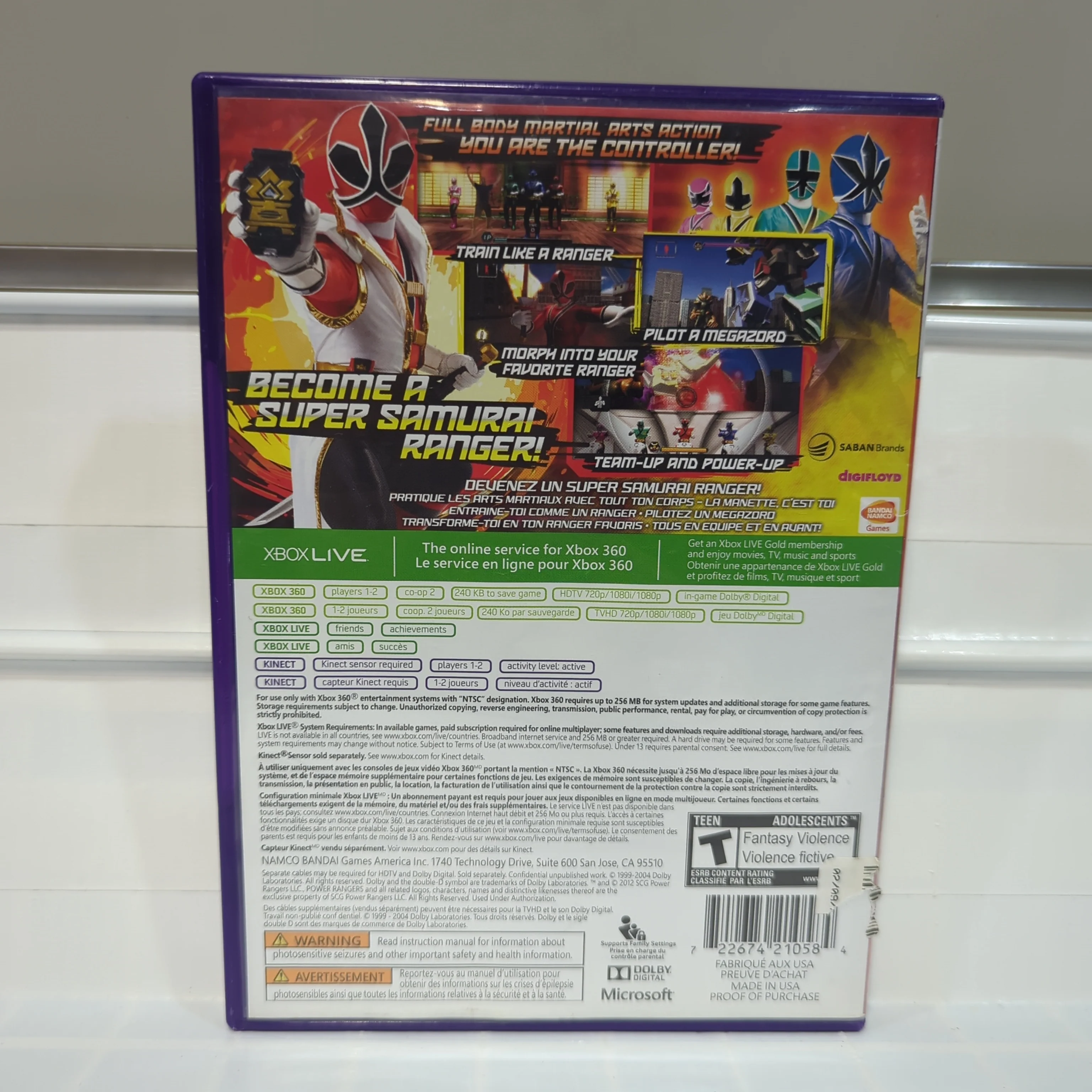 Power Rangers Super Samurai - Xbox 360 - Image 2