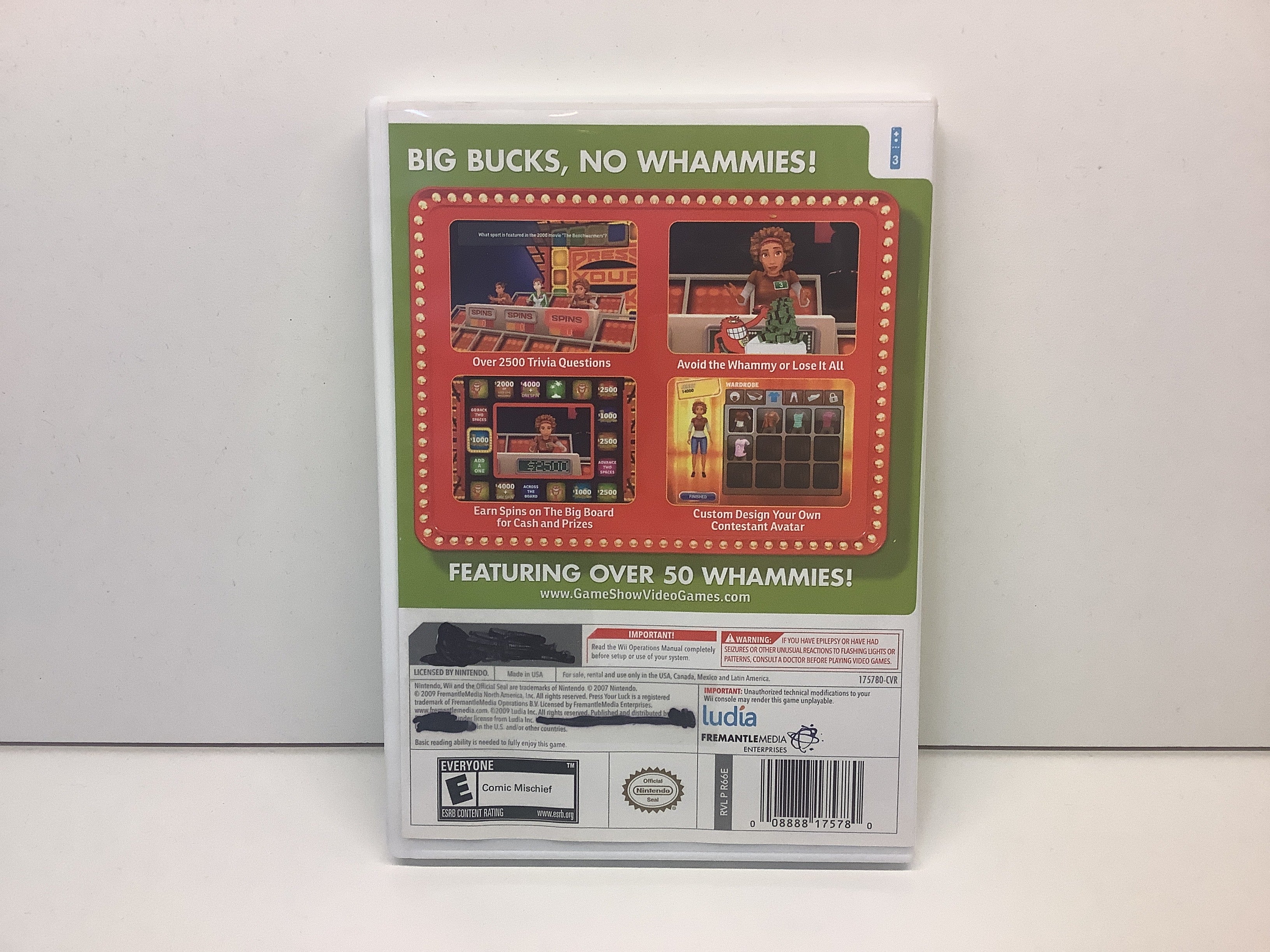 Press Your Luck: 2010 Edition - Wii - Image 2