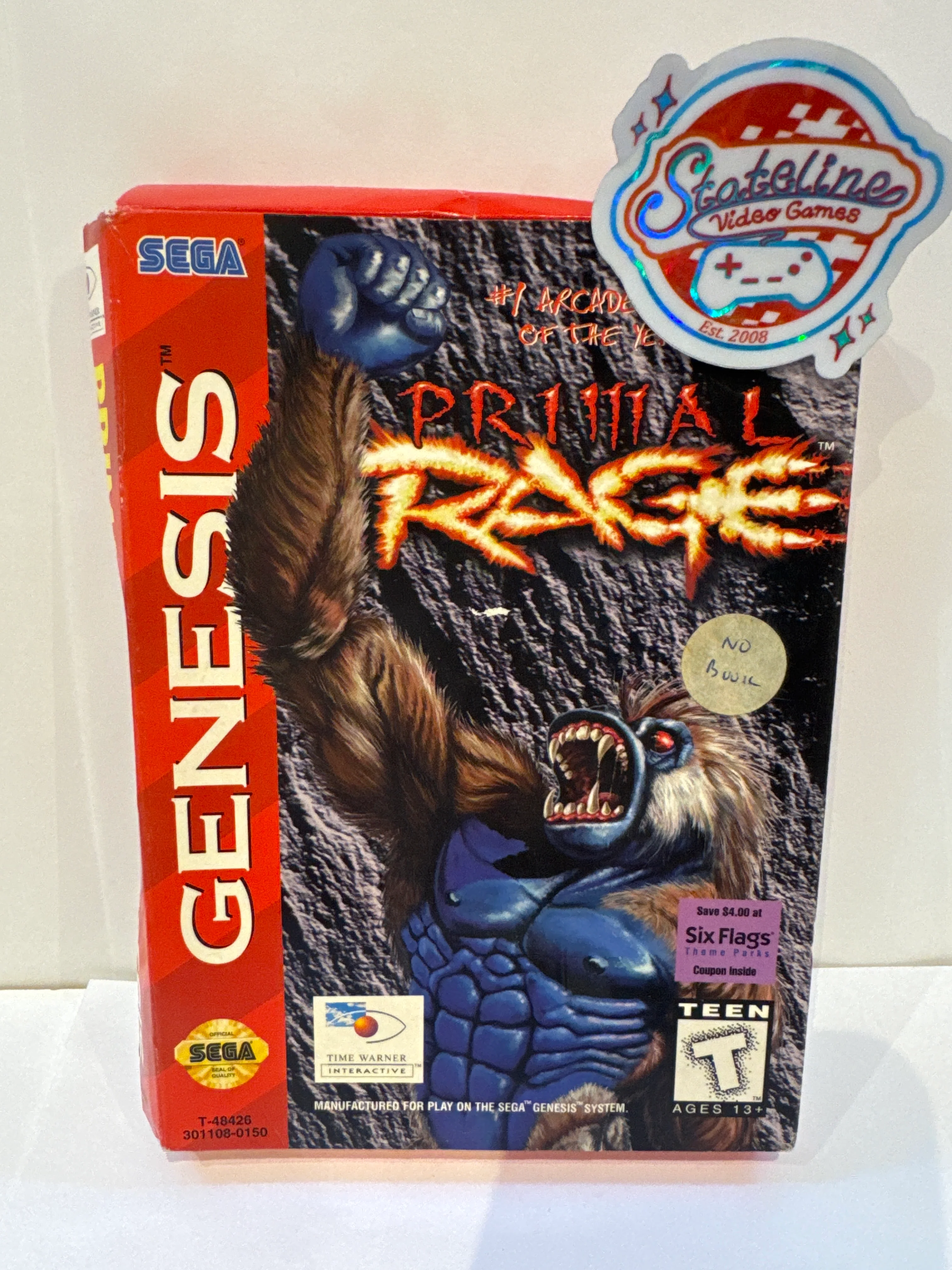 Primal Rage - Sega Genesis - Image 2