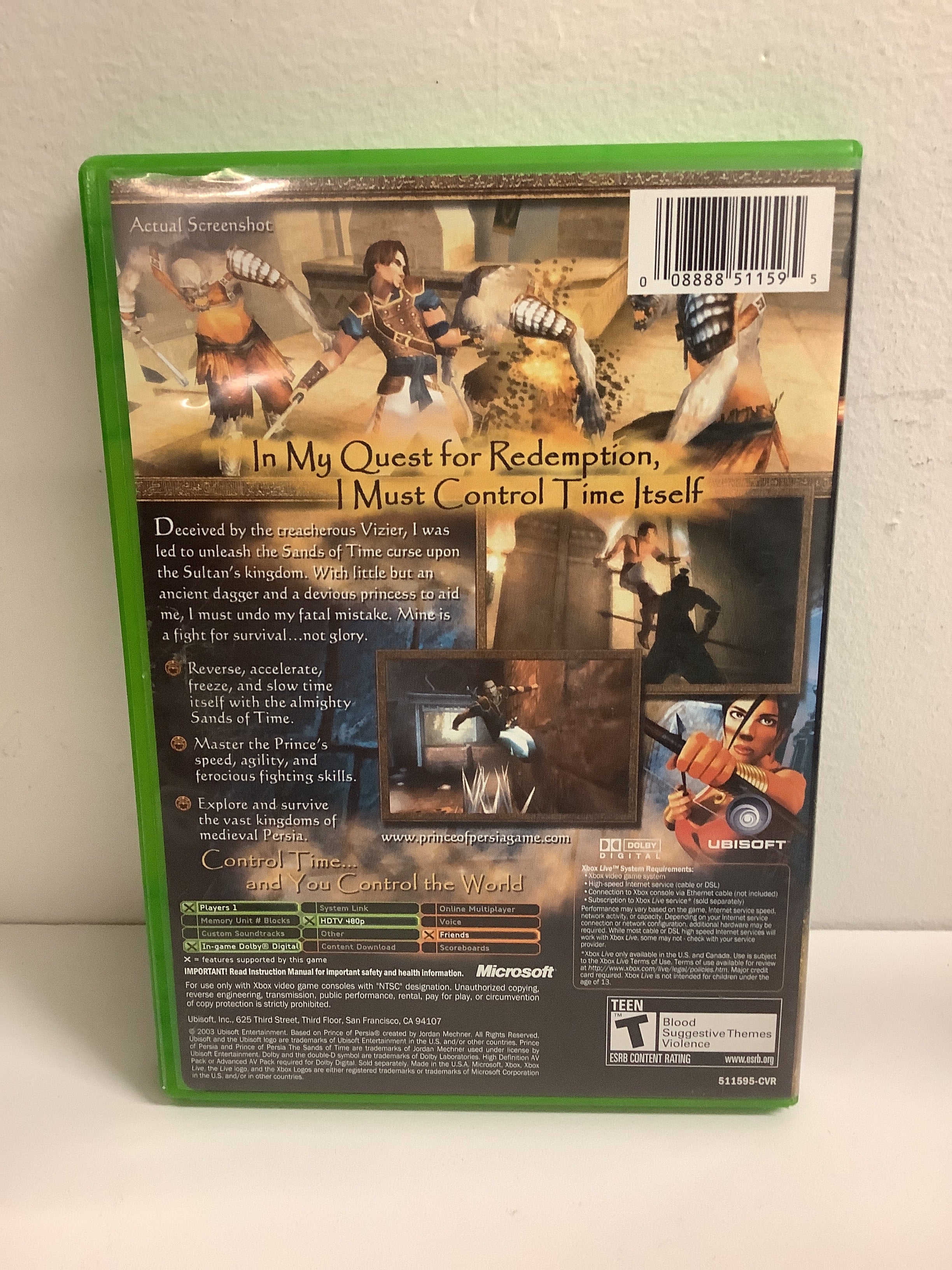 Prince of Persia Sands of Time - Xbox - Image 2