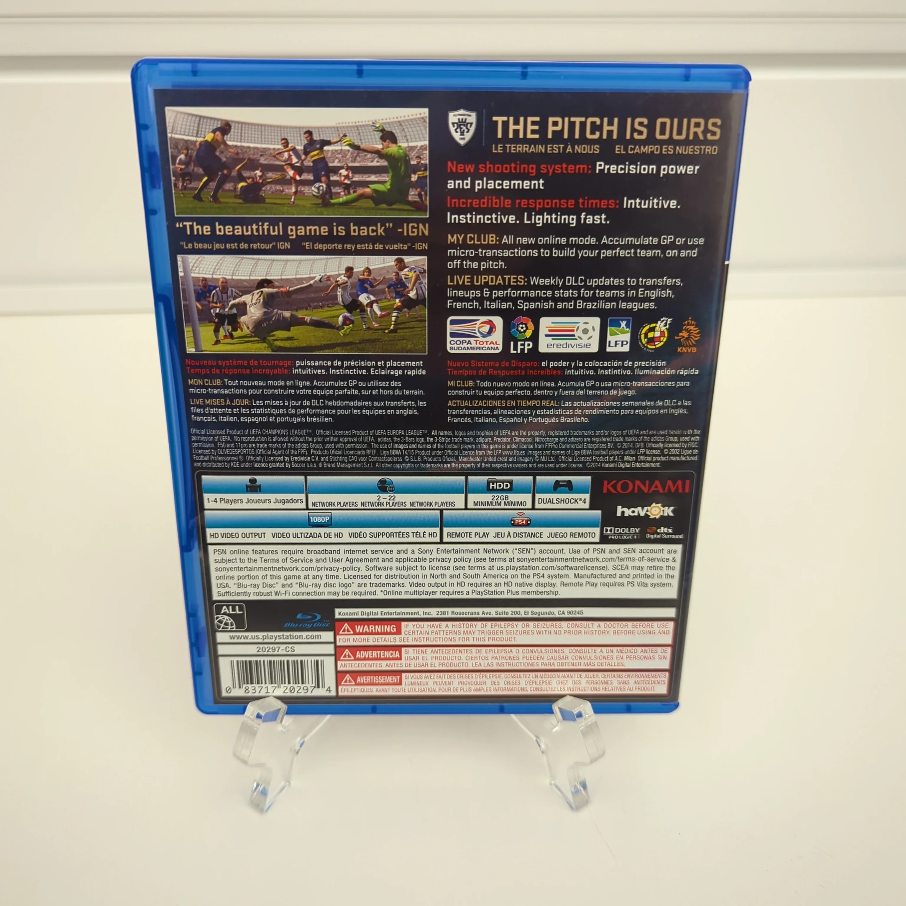 Pro Evolution Soccer 2015 - Playstation 4 - Image 2