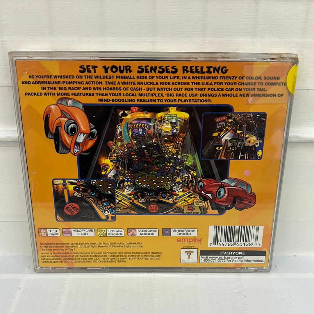 Pro Pinball Big Race USA - Playstation - Image 2