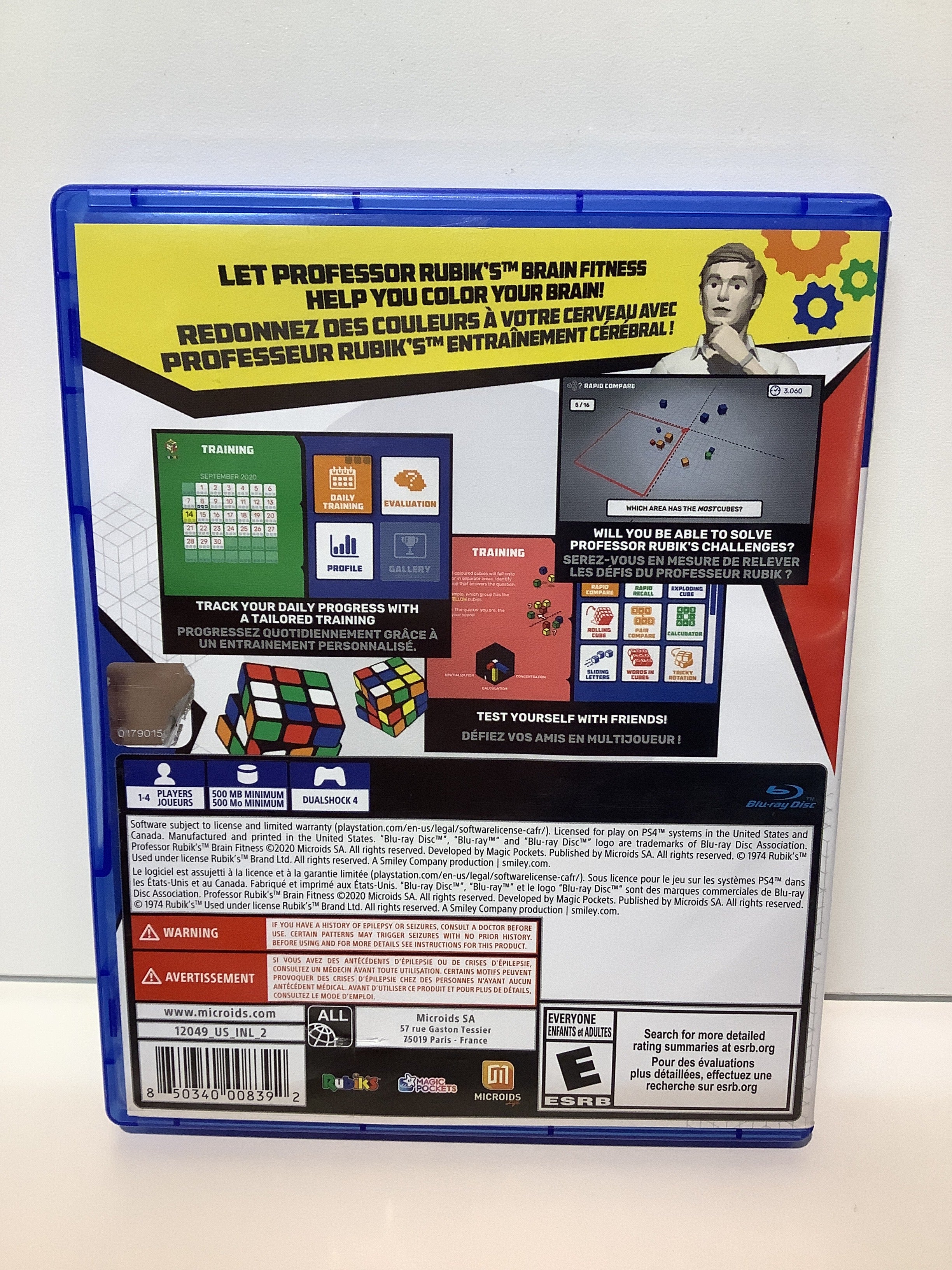 Professor Rubik's Brain Fitness - Playstation 4 - Image 2