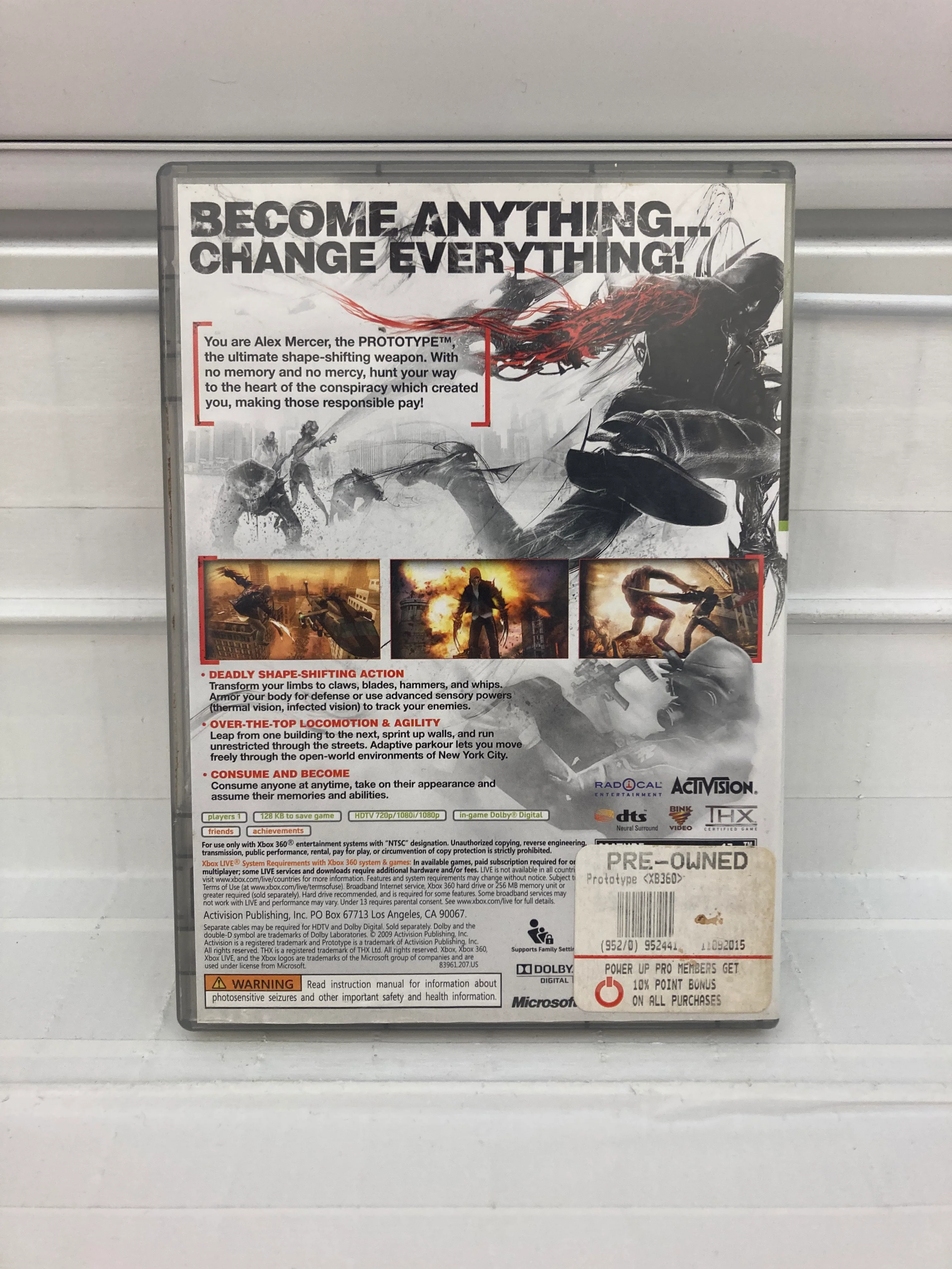 Prototype [Platinum Hits] - Xbox 360 - Image 2