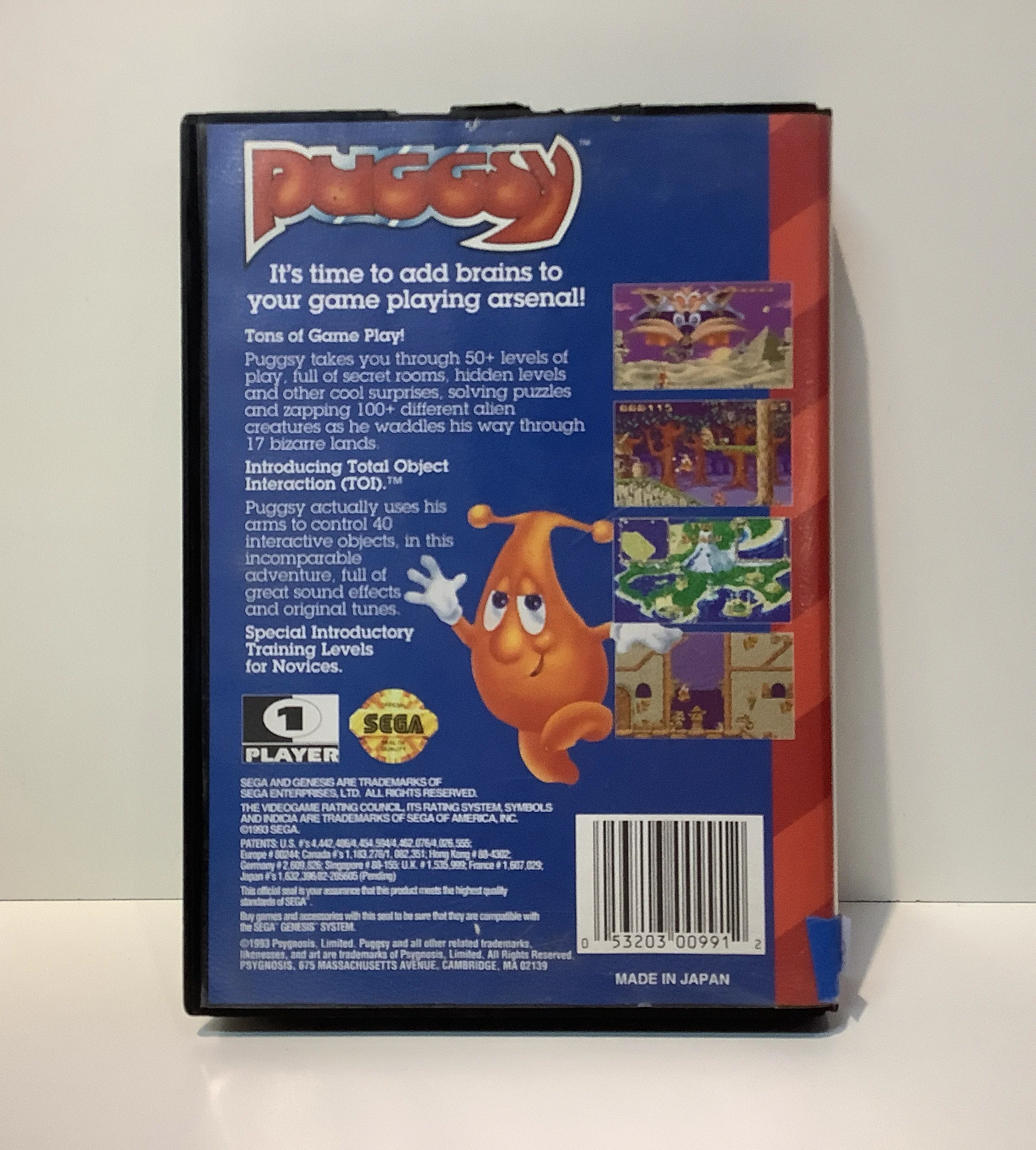 Puggsy - Sega Genesis - Image 2