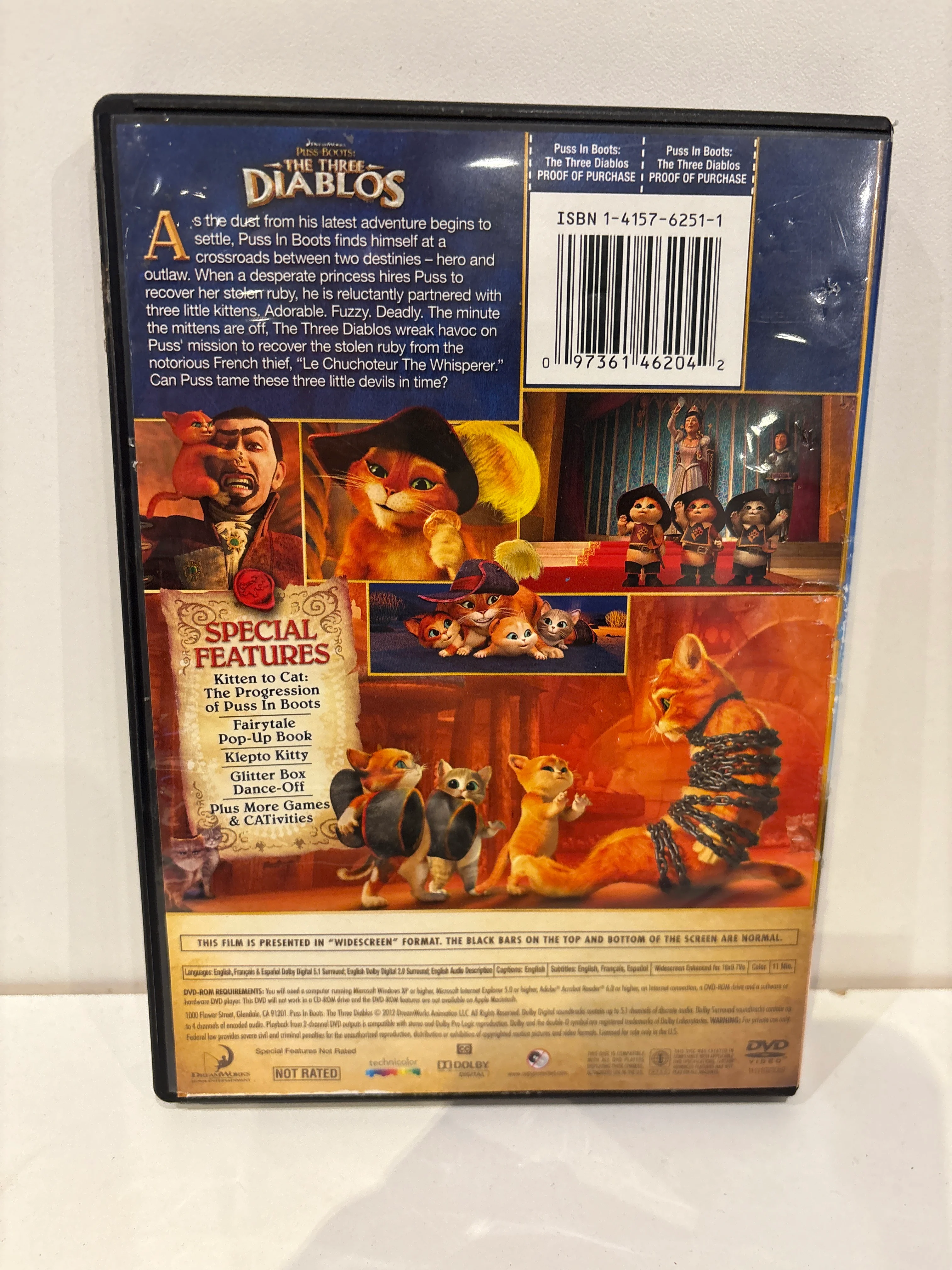 Puss in Boots: The Three Diablos - DVD - Image 2