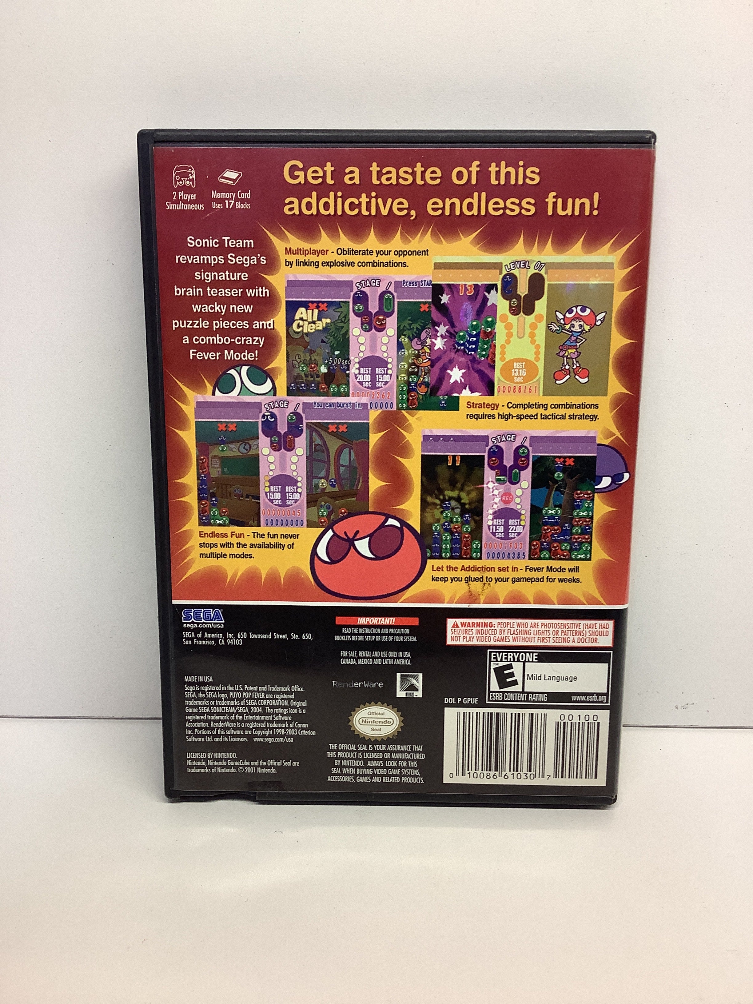 Puyo Pop Fever - Gamecube - Image 2