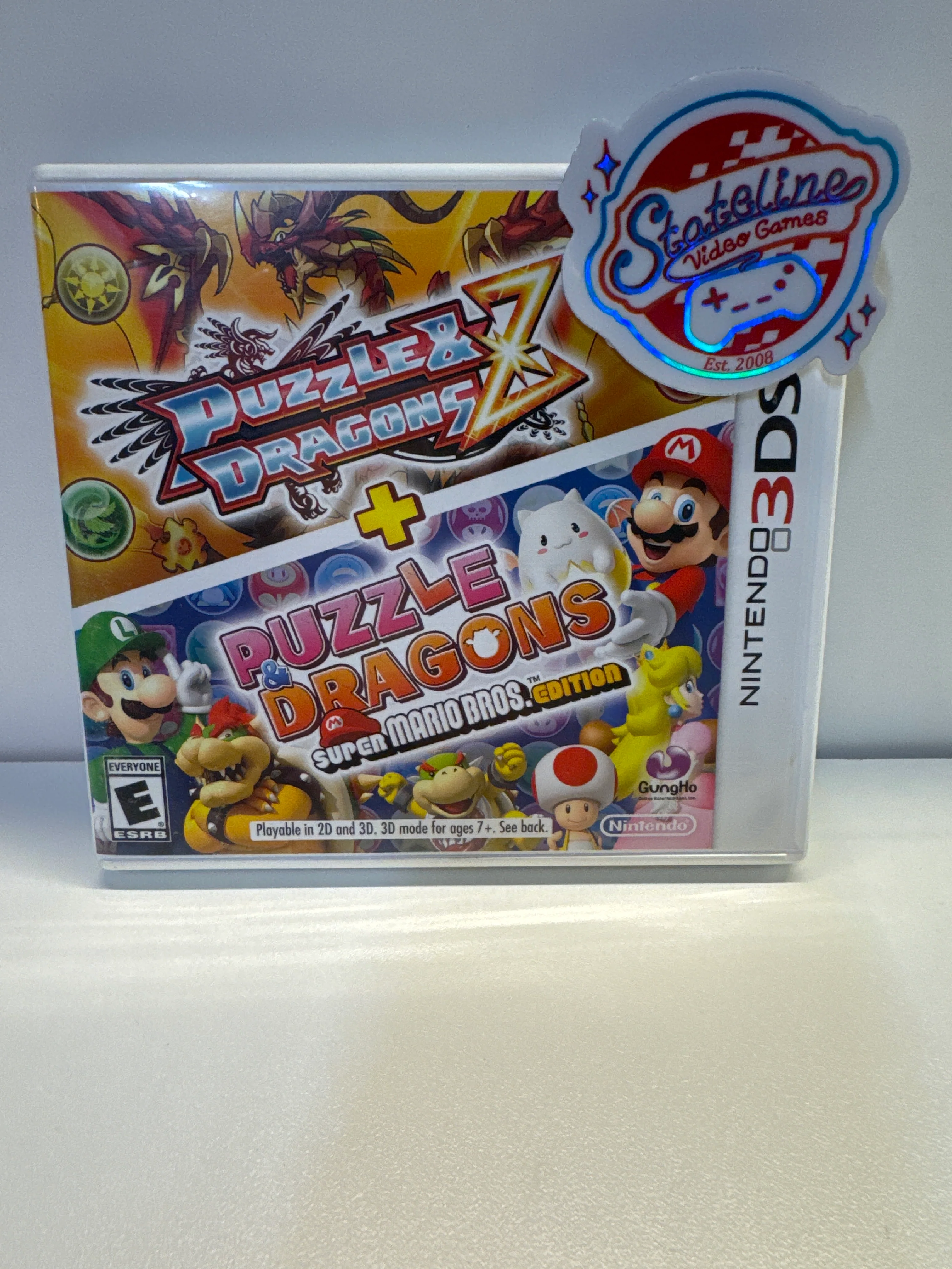 Puzzle & Dragons Z + Puzzle & Dragons: Super Mario Bros. Edition - Nintendo 3DS