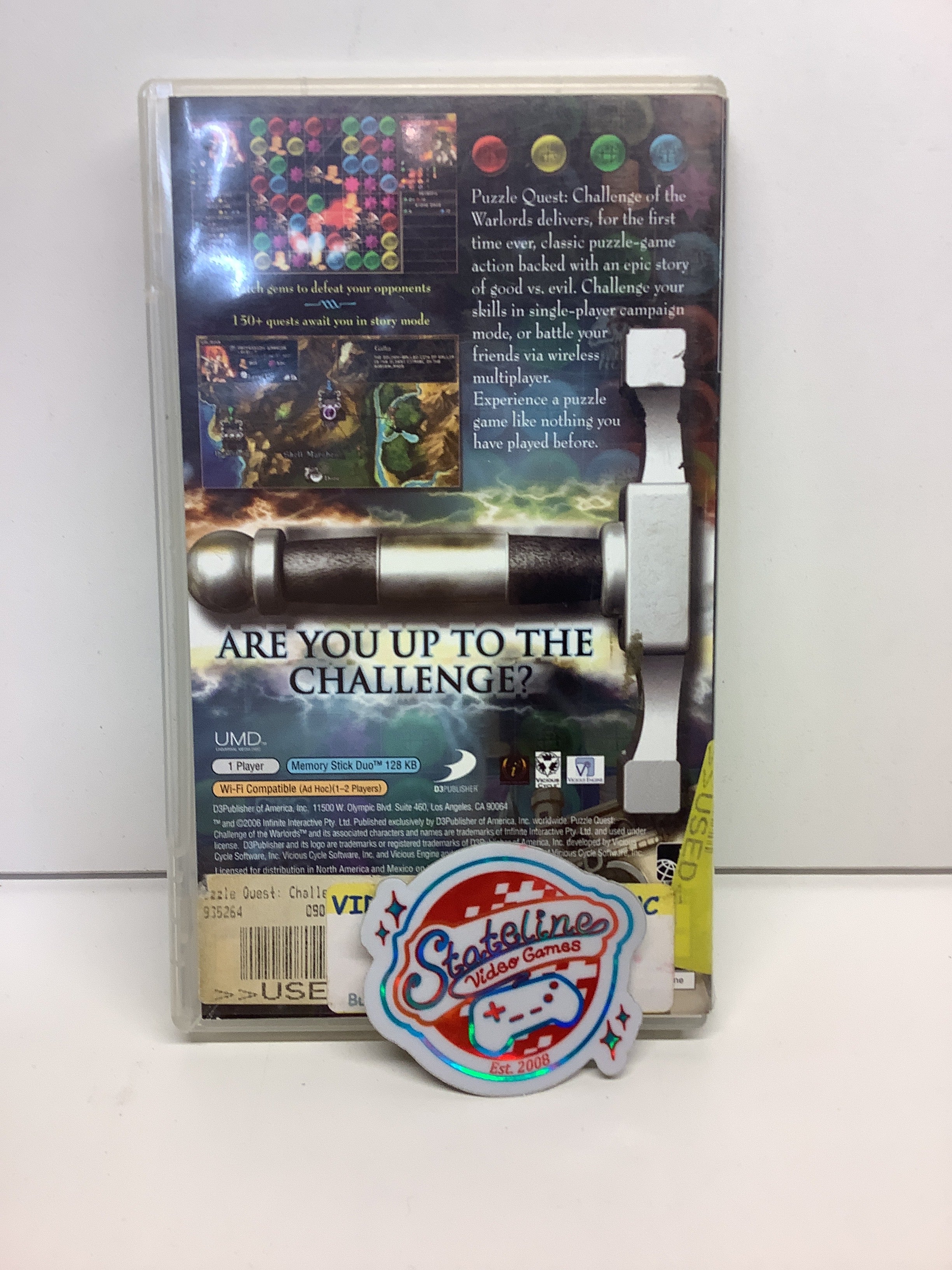 Puzzle Quest Challenge of the Warlords - PSP - Image 2