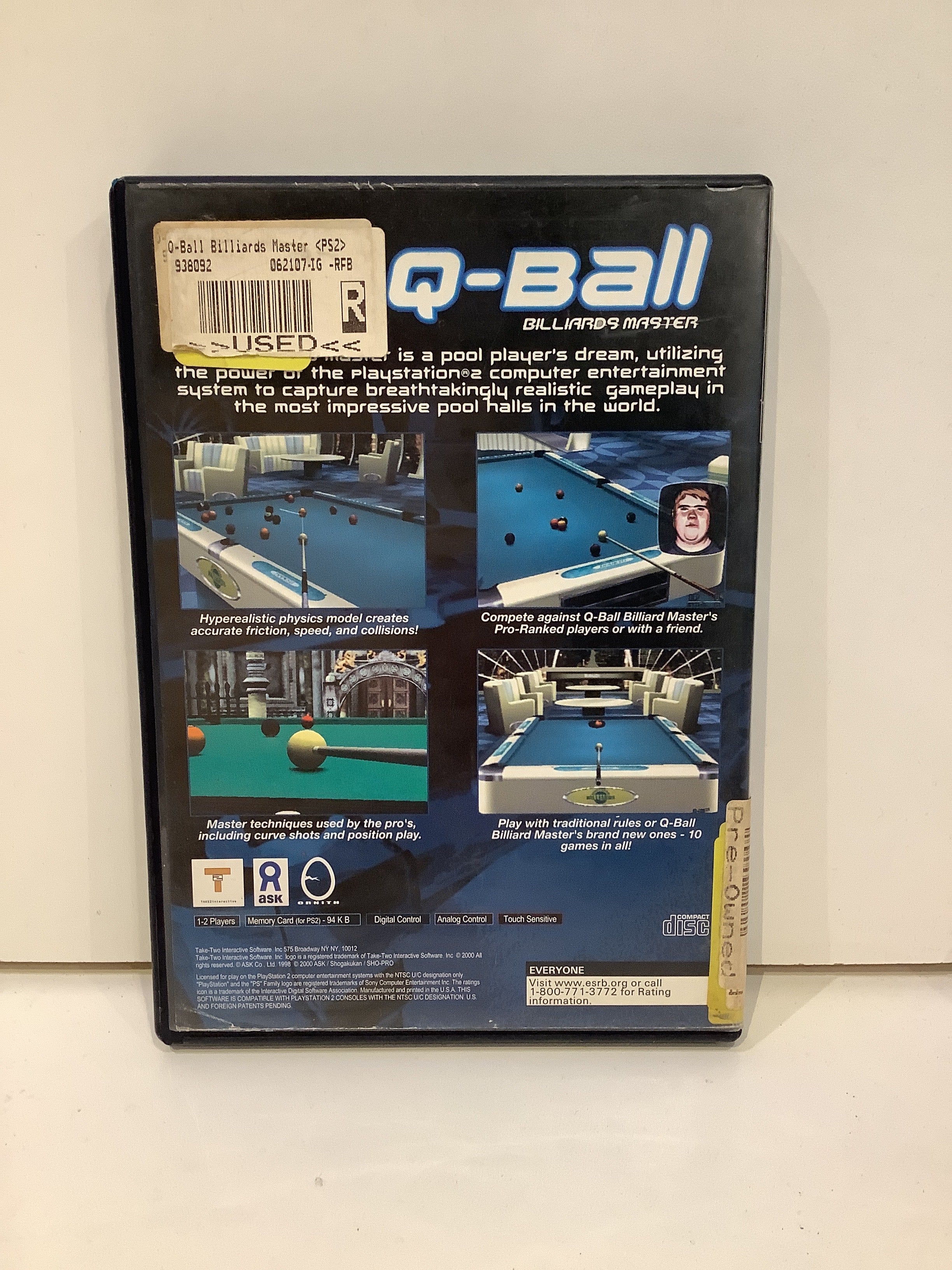 Q-Ball Billiards Master - Playstation 2 - Image 2