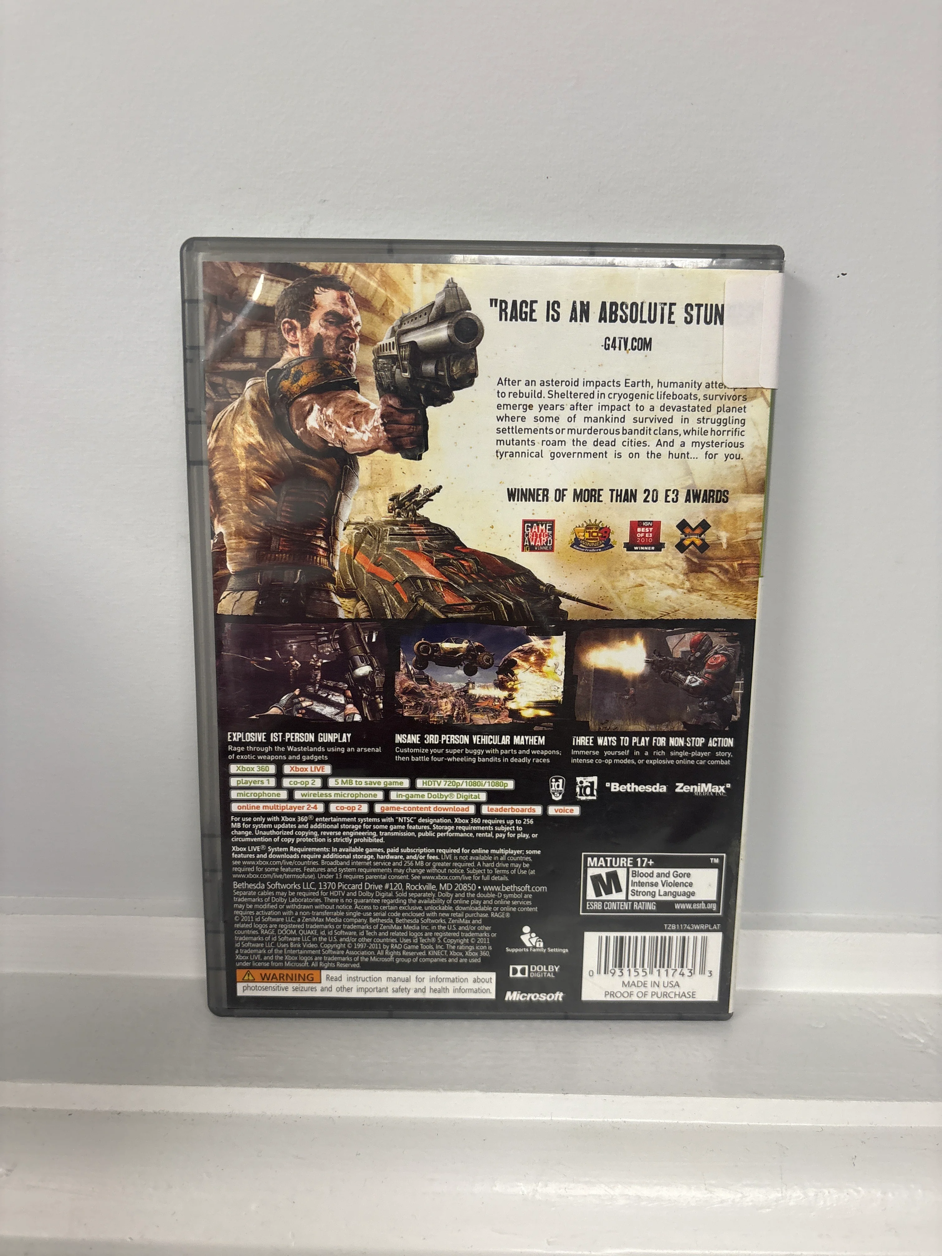 Rage [Platinum Hits] - Xbox 360 - Image 2