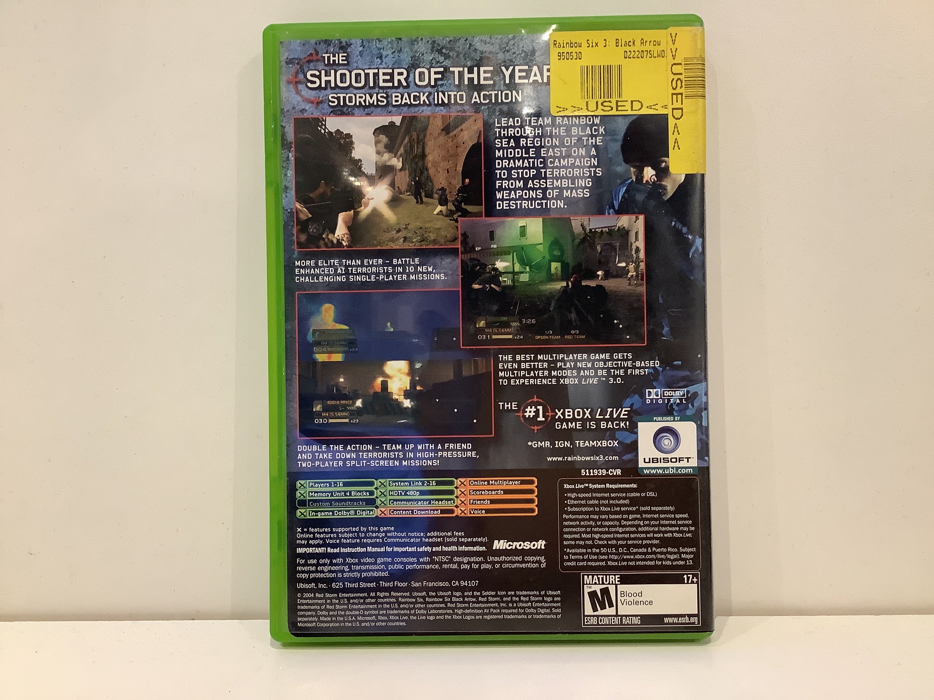 Rainbow Six 3 Black Arrow - Xbox - Image 2