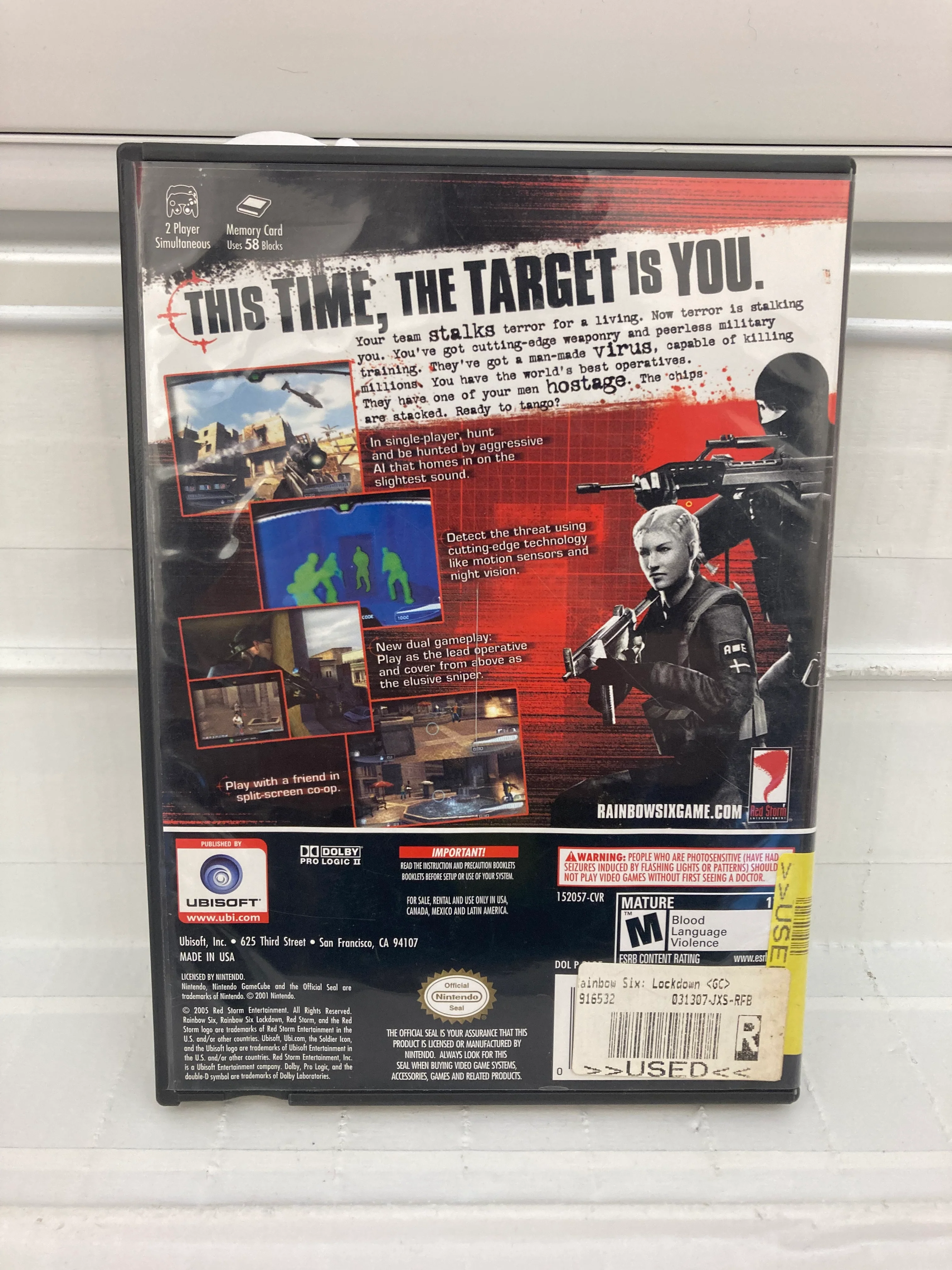 Rainbow Six 3 Lockdown - Gamecube - Image 2