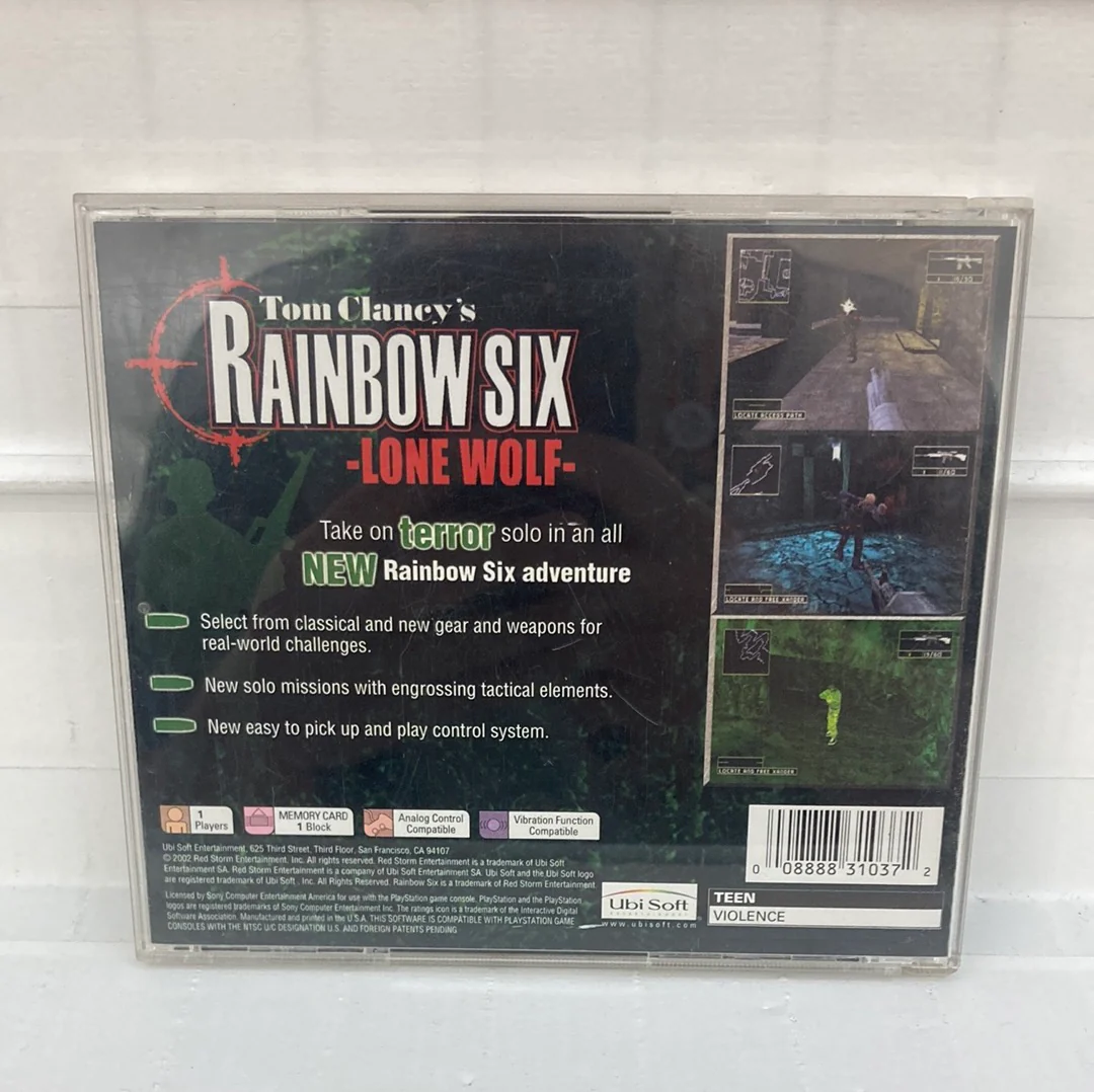 Rainbow Six Lone Wolf - Playstation - Image 2