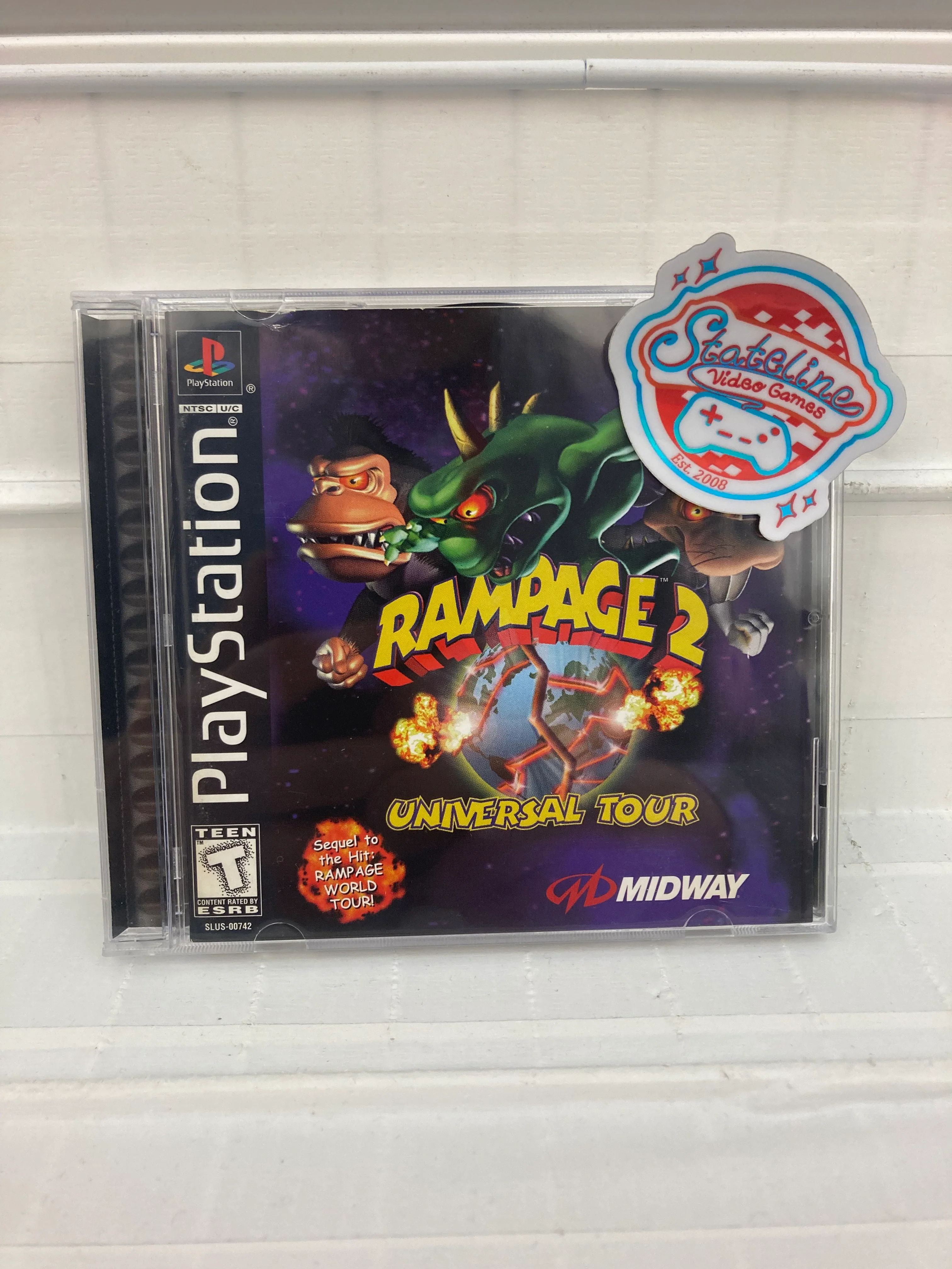 Rampage 2 Universal Tour - Playstation