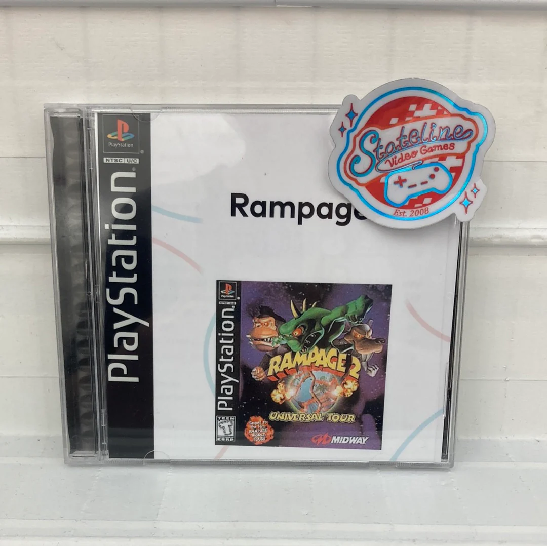 Rampage 2 Universal Tour - Playstation - Image 3