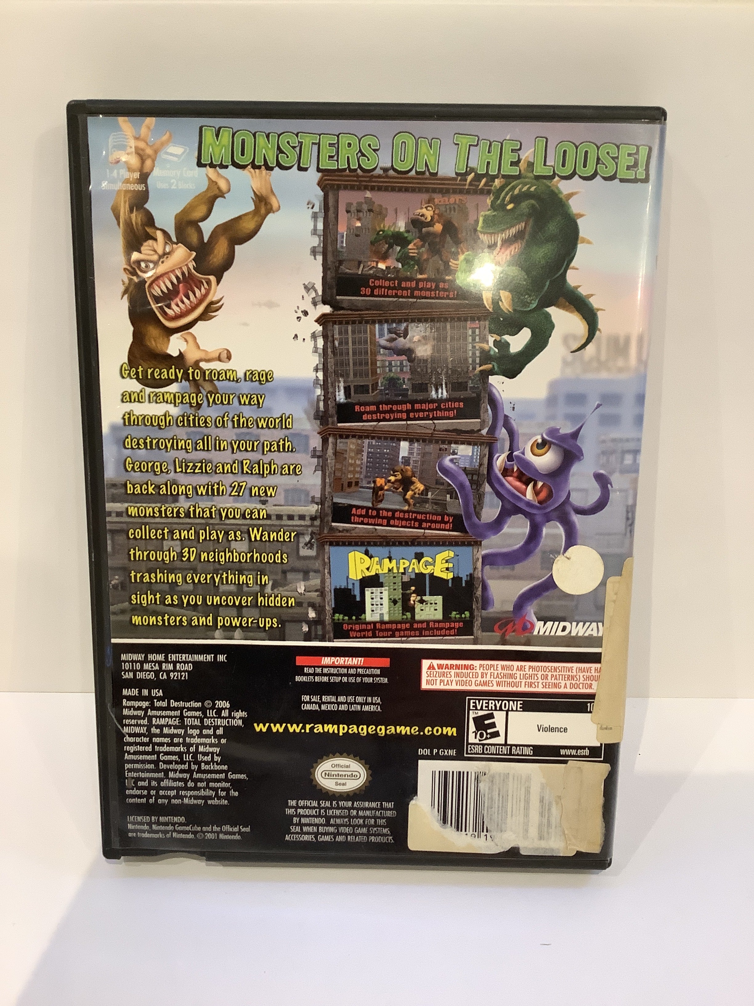 Rampage Total Destruction - Gamecube - Image 2