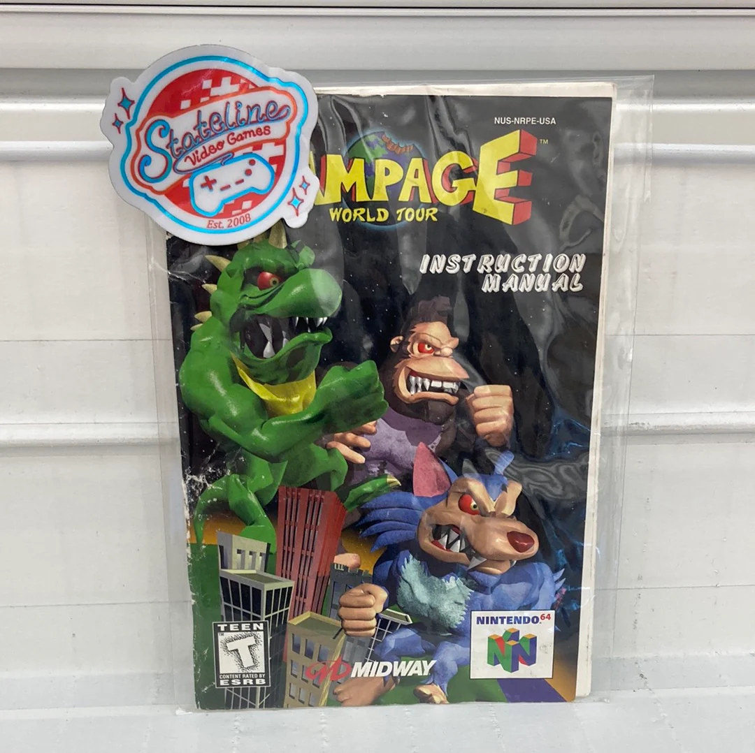 Rampage World Tour - Nintendo 64 - Image 2