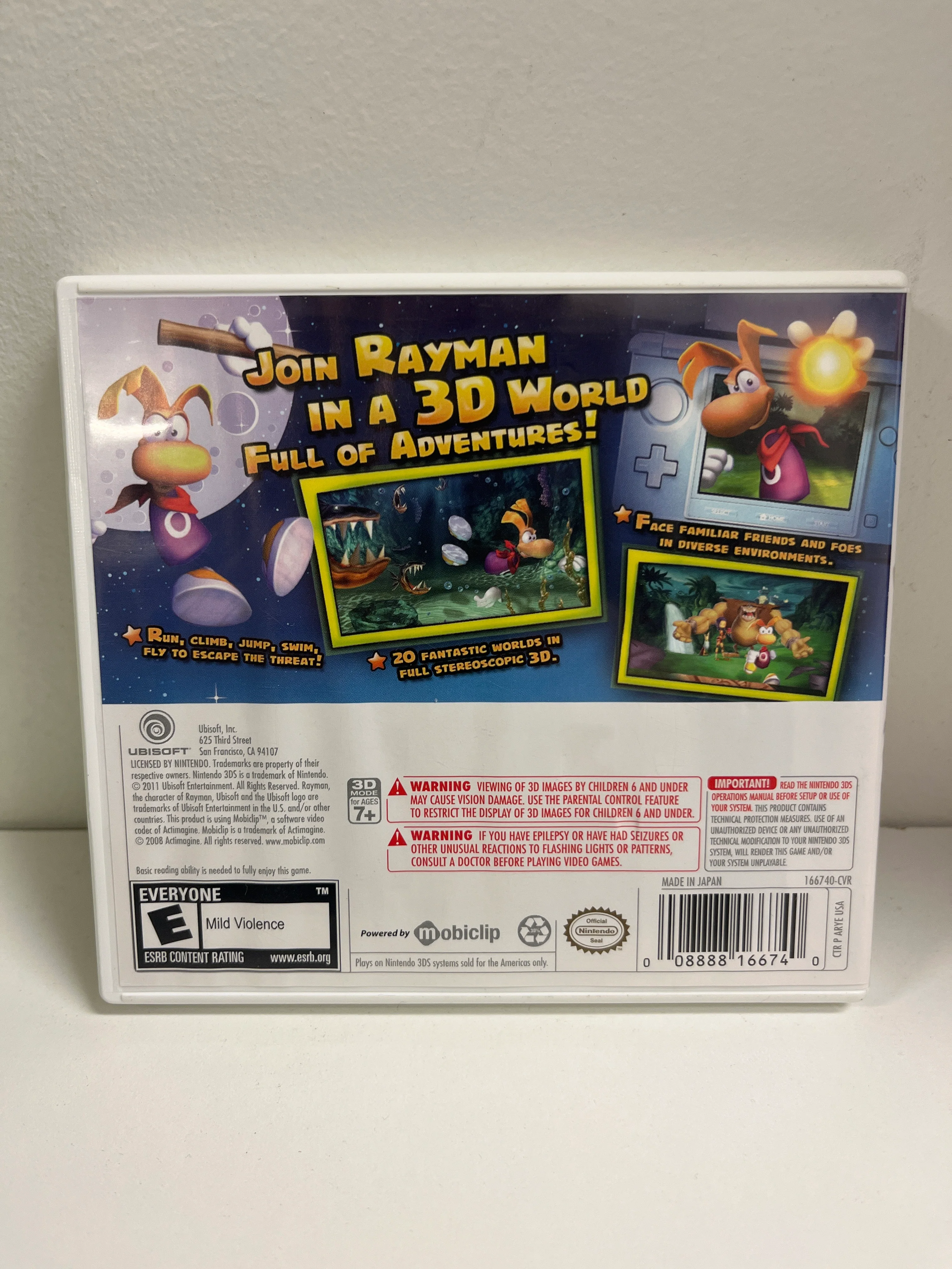 Rayman 3D - Nintendo 3DS - Image 2