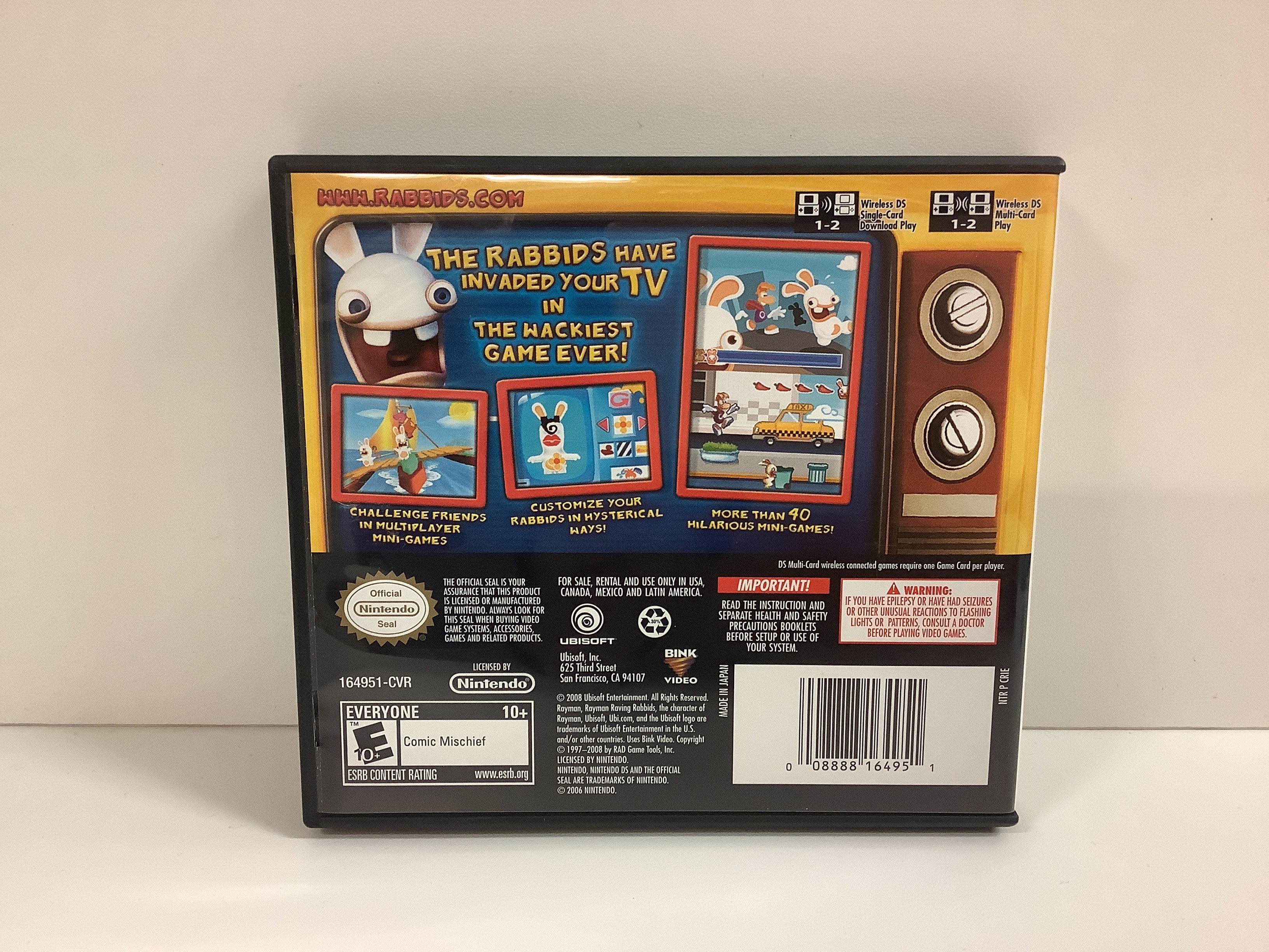 Rayman Raving Rabbids TV Party - Nintendo DS - Image 2
