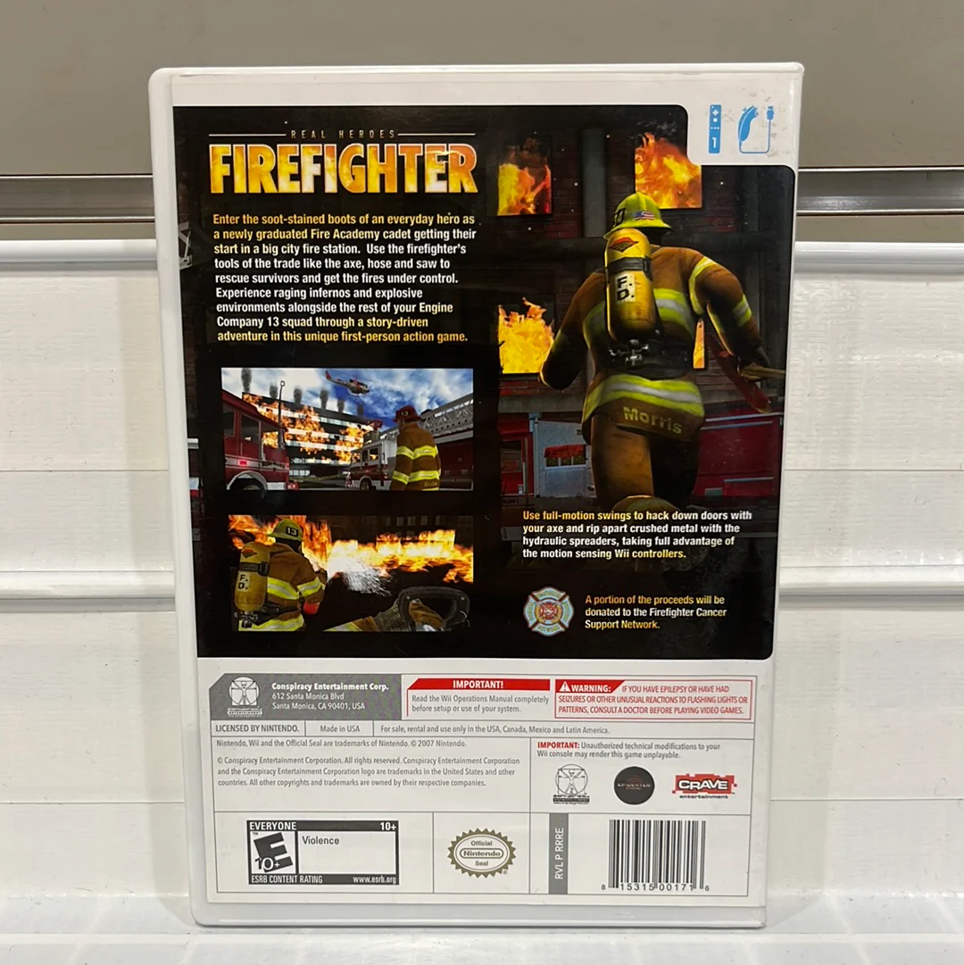 Real Heroes: Firefighter - Wii - Image 2