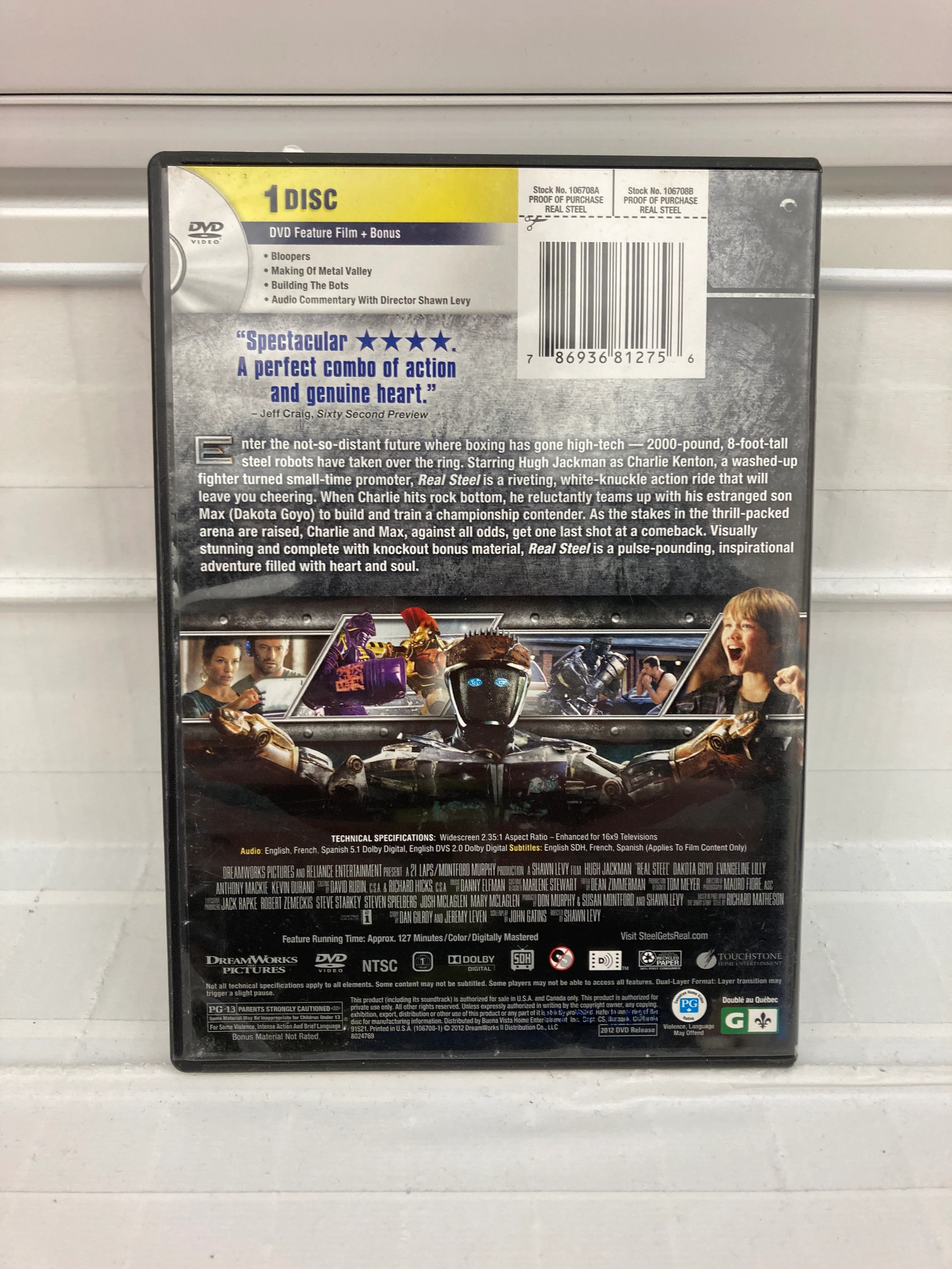 Real Steel - DVD - Image 2